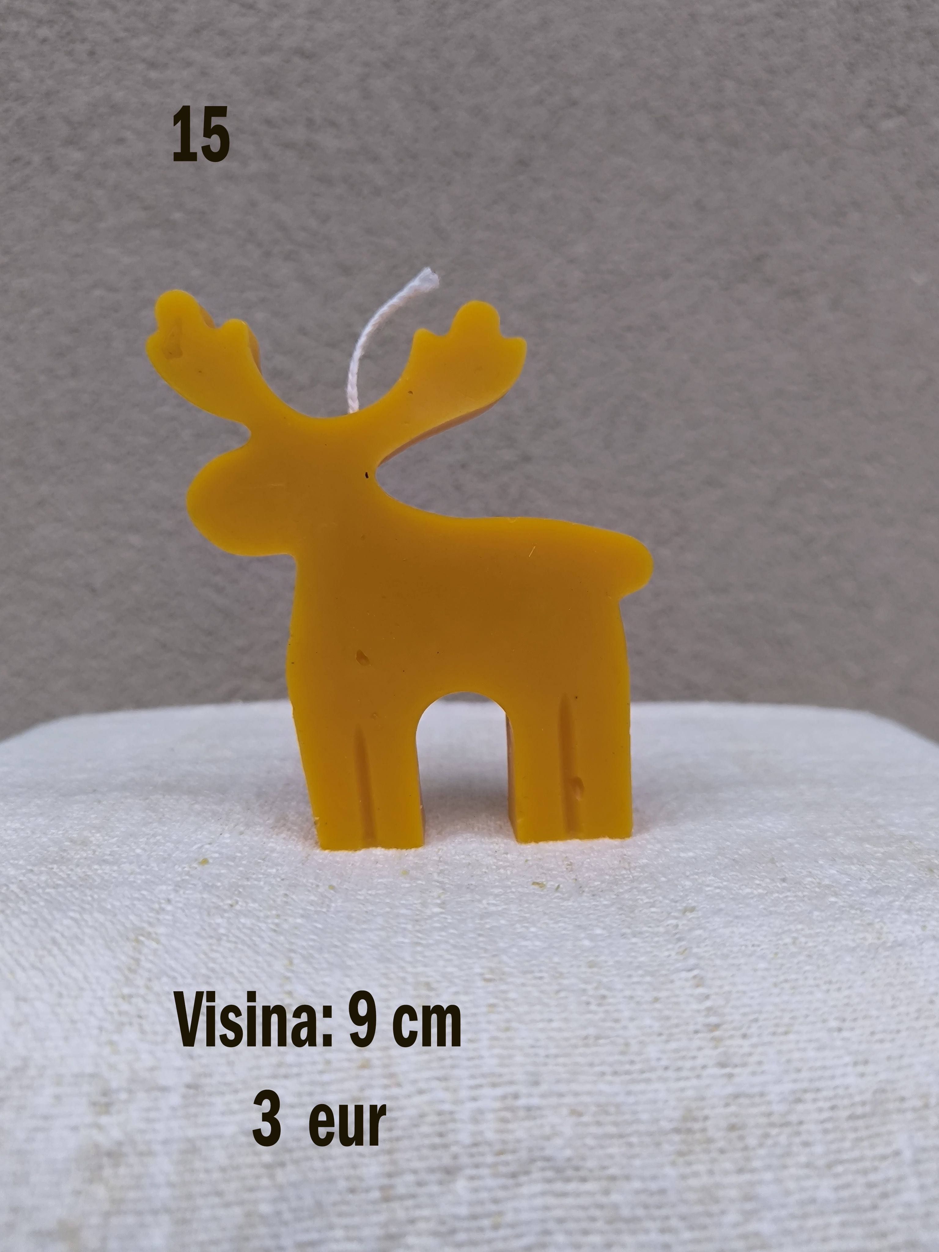 svijeća od voska br. 15