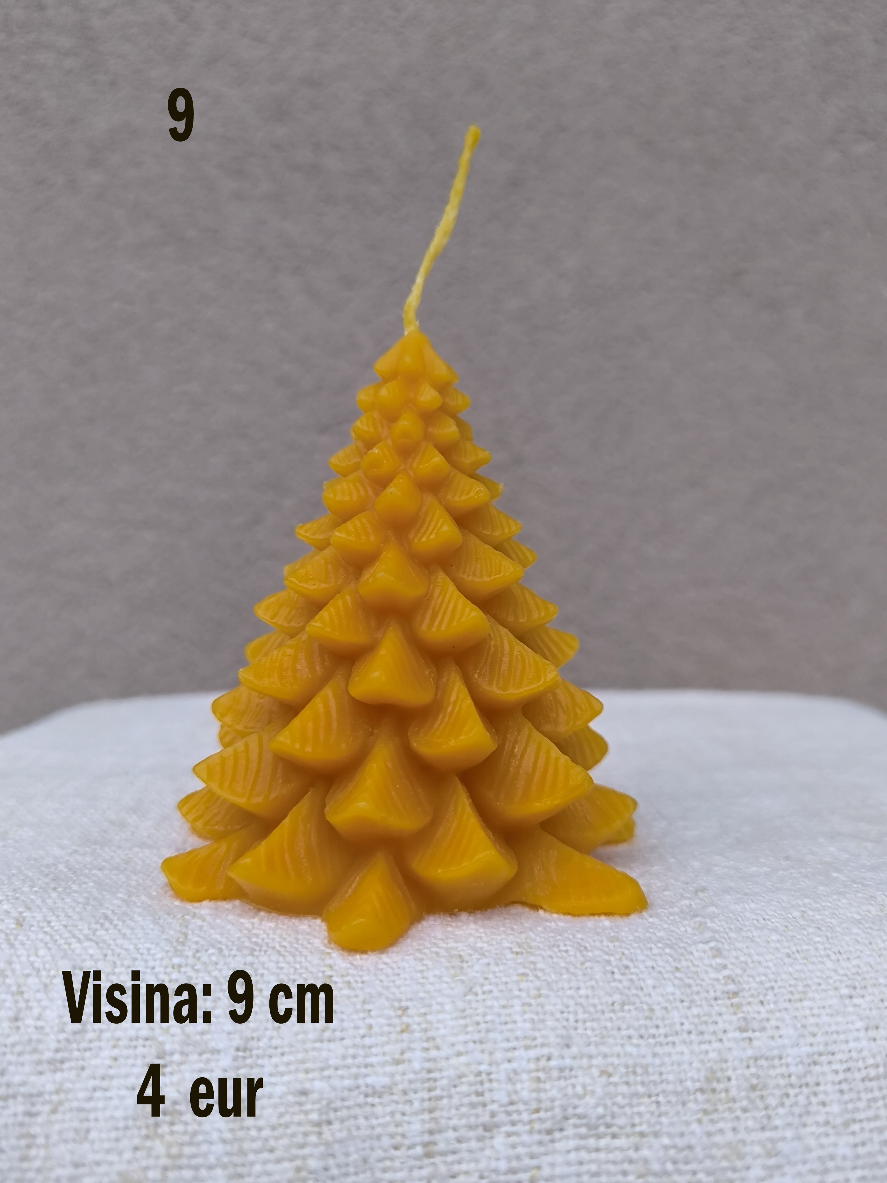 svijeća od voska br. 9