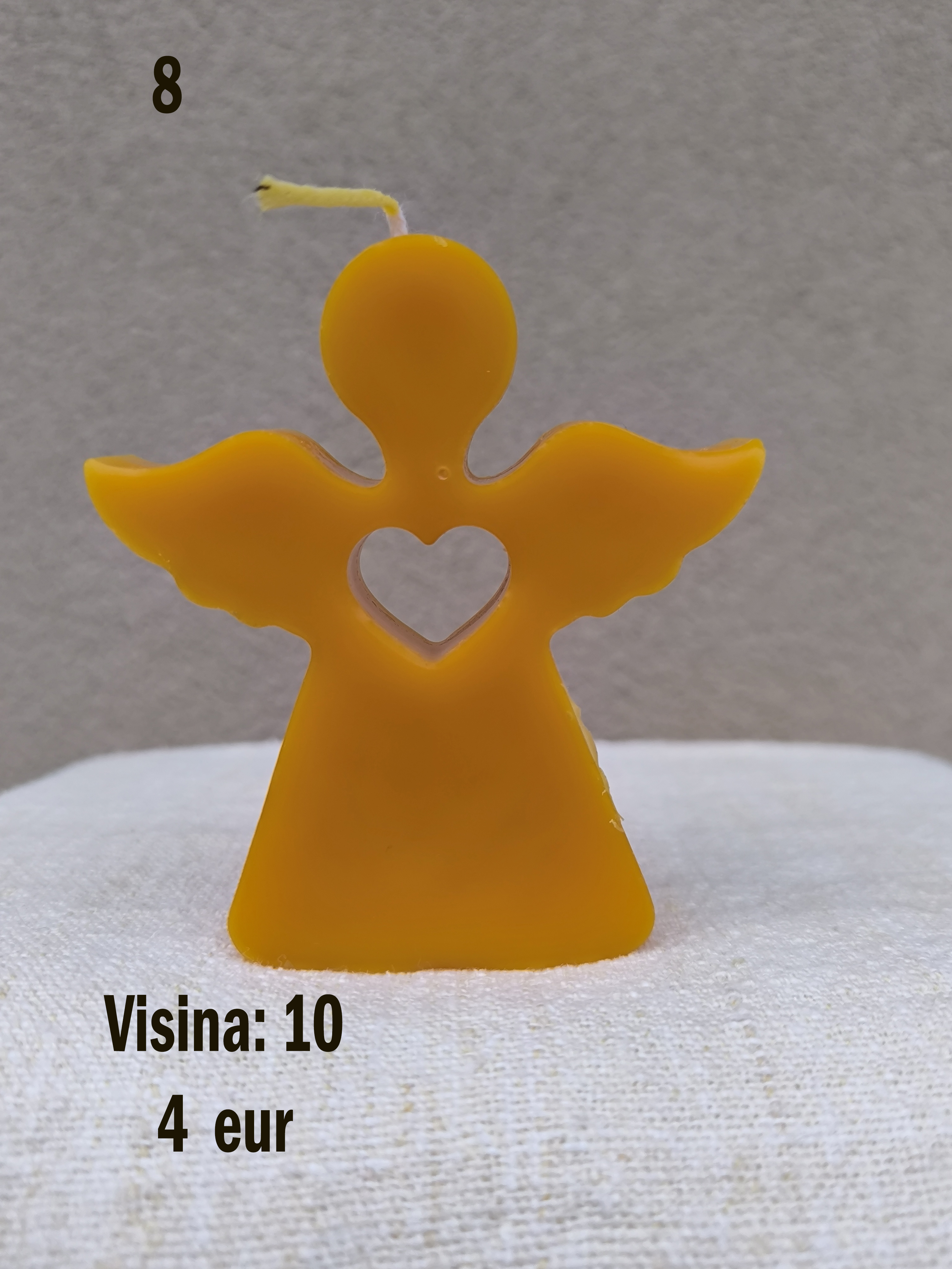svijeća od voska br. 8