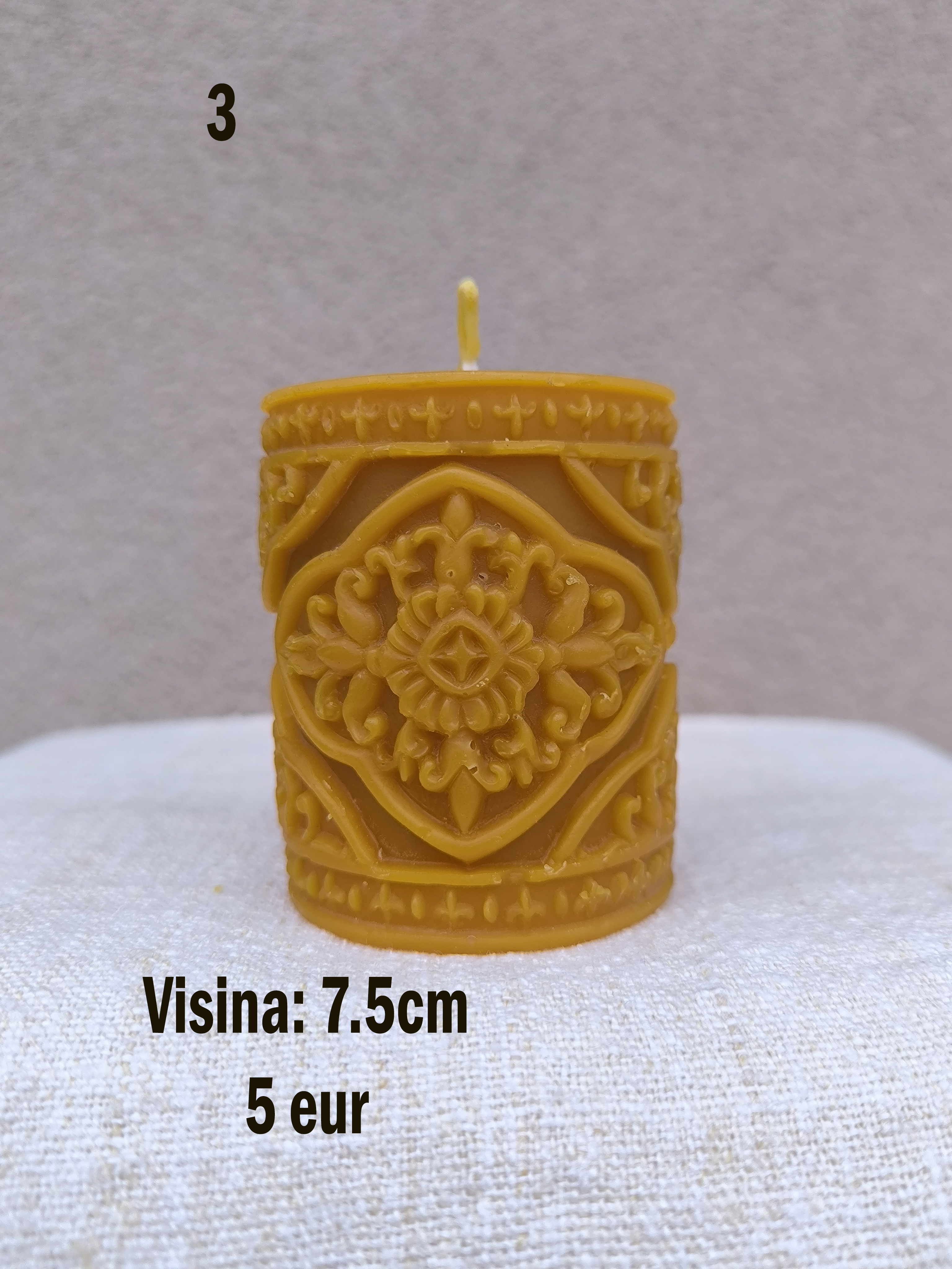 svijeća od voska br. 3