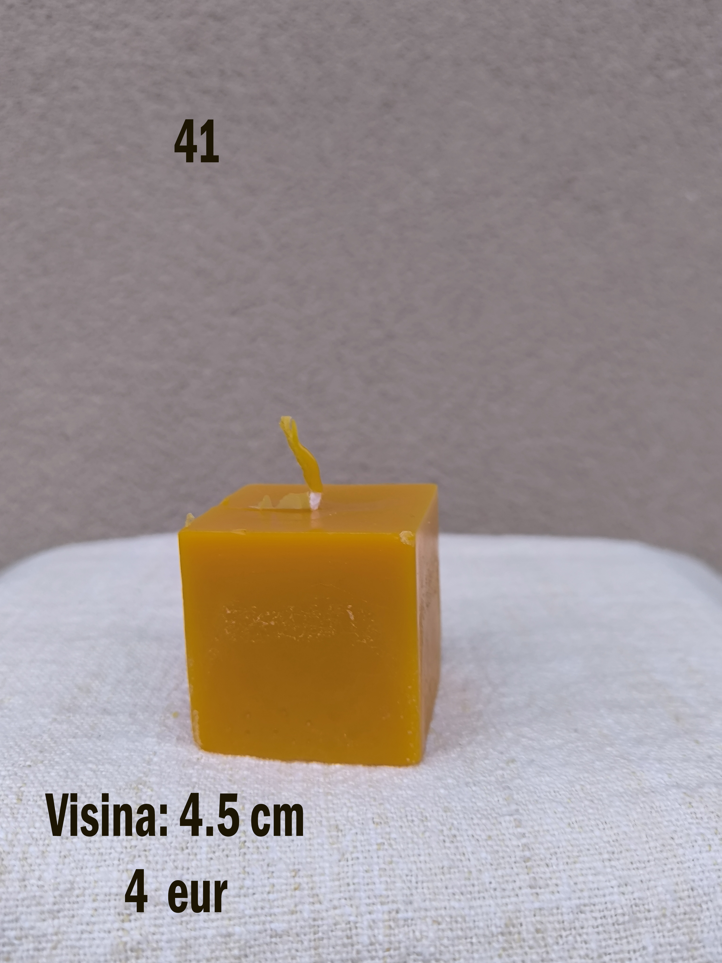 svijeća od voska br. 41