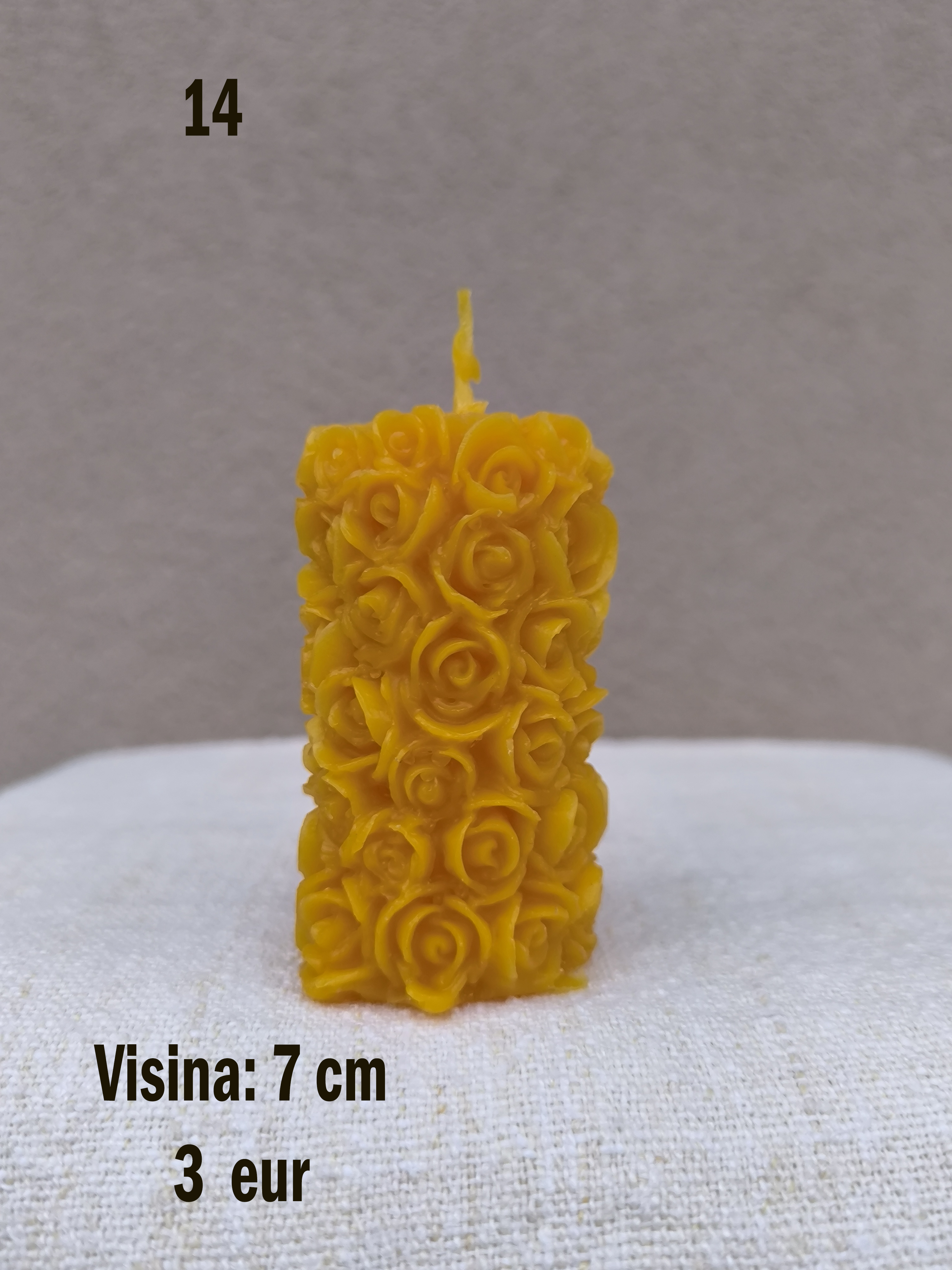 svijeća od voska br. 14