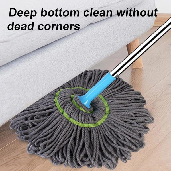 Extendable Twist Mop Fine Fiber Floor Mop