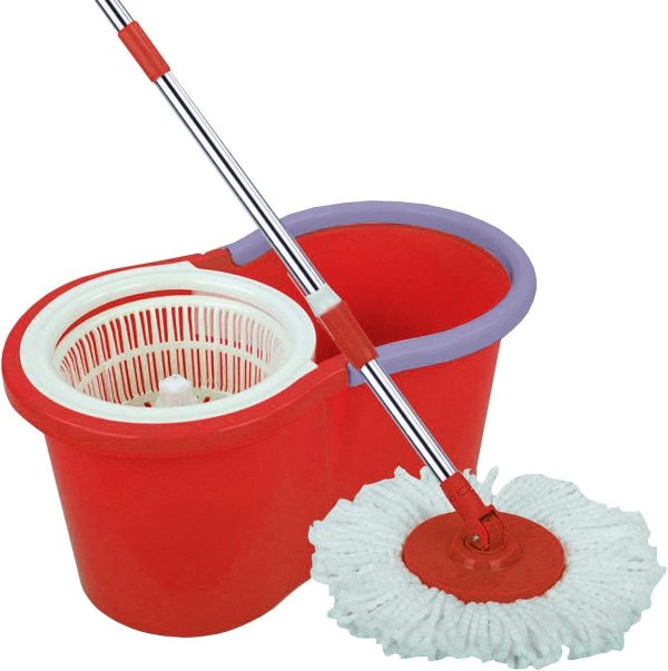 Magic Spin Mop Set – 360 Degree Microfiber Mop