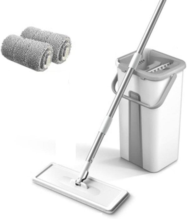 Floor Squeeze Mop With Bucket