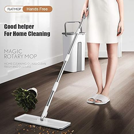 Floor Squeeze Mop With Bucket
