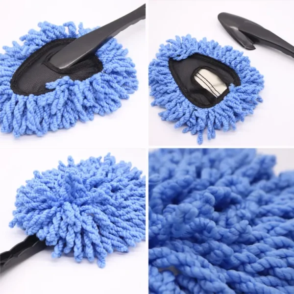 Microfiber Car Wash Brush & Dust Mop for Auto Collectors