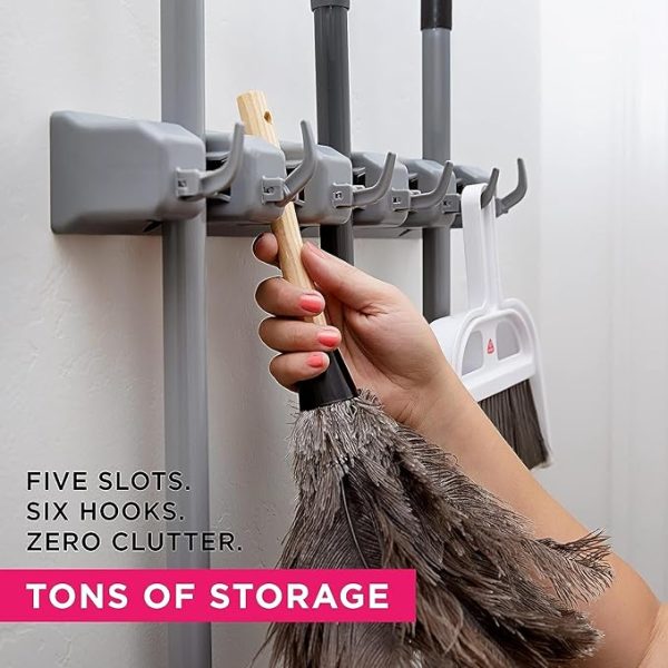 Mop And Broom Holder Wall Mount