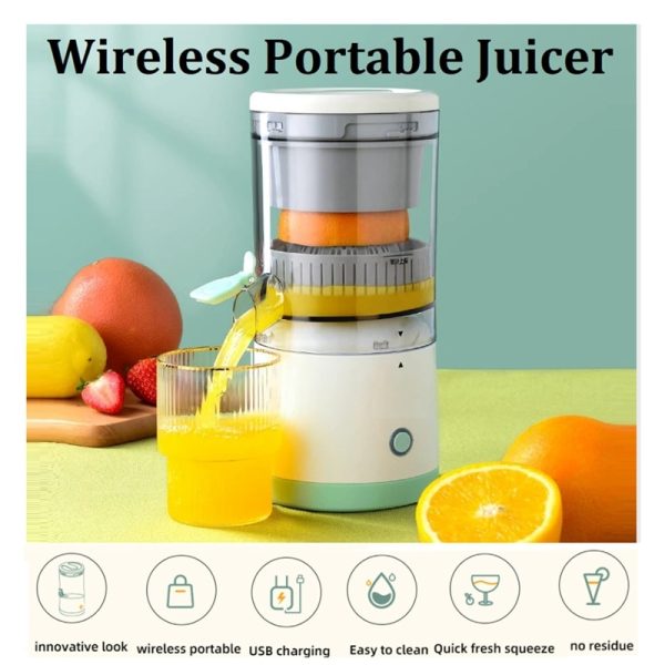 Portable Electric Citrus Juicer Hands-free