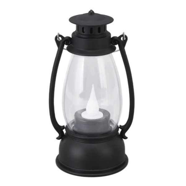 Lantern Style Table Lamp, Led Vintage