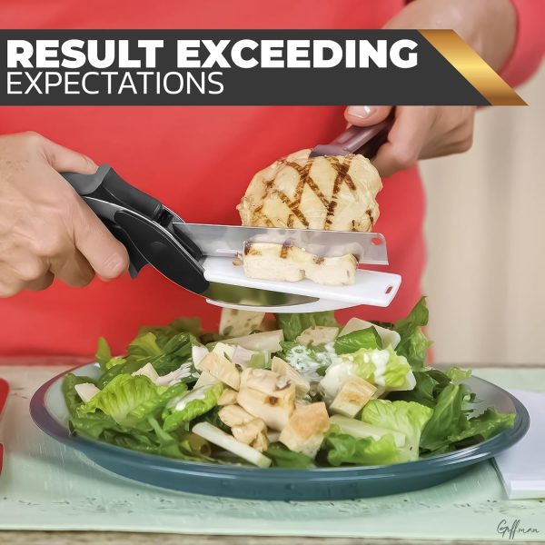 2 In 1 Clever Cutter Kitchen Scissors