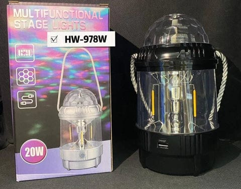 2 In 1 Fancy Stage Light With Usb Cable Outdoor Solar Light