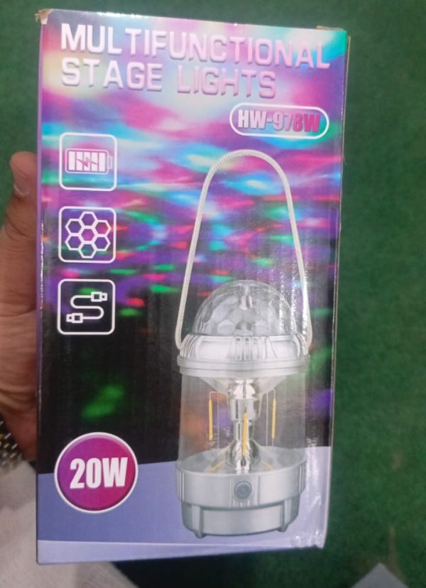 2 In 1 Fancy Stage Light With Usb Cable Outdoor Solar Light