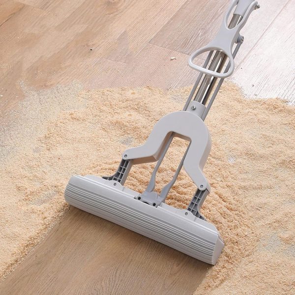 Hand-free Mop Of Household Retractable