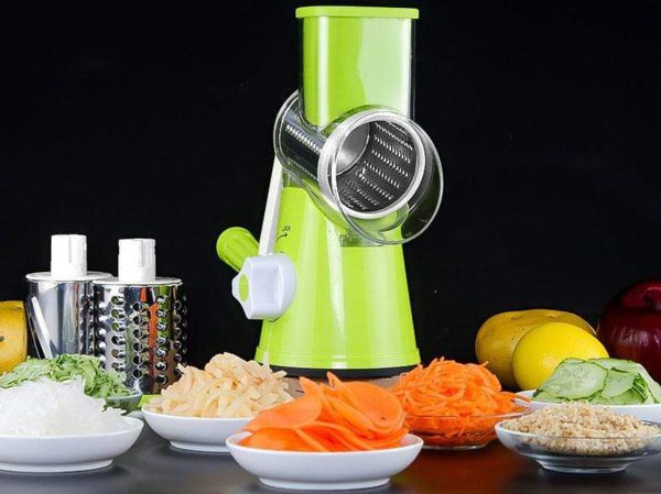 3-in-1 Tabletop Drum Grater