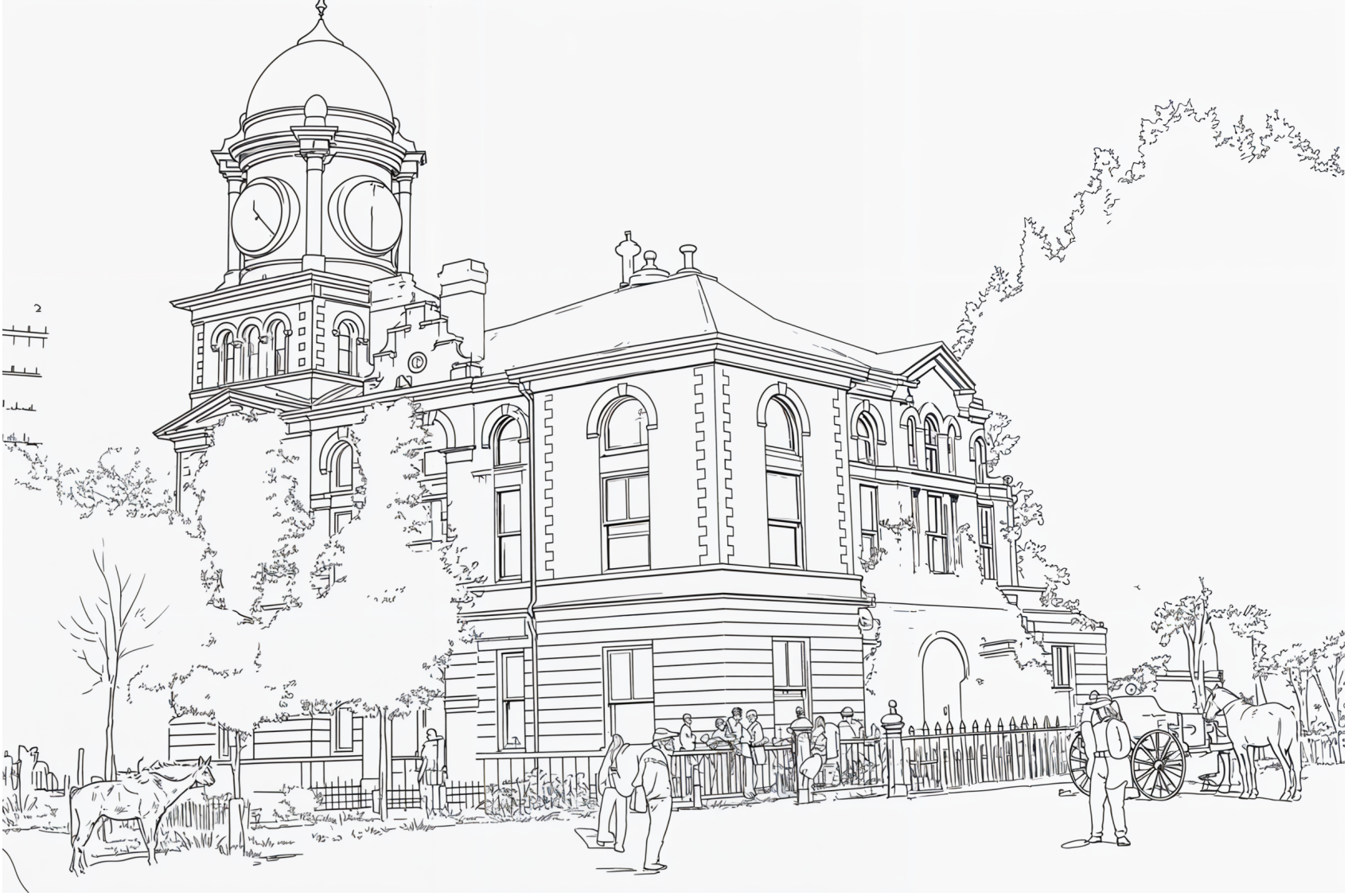 Macon County Courthouse 1901