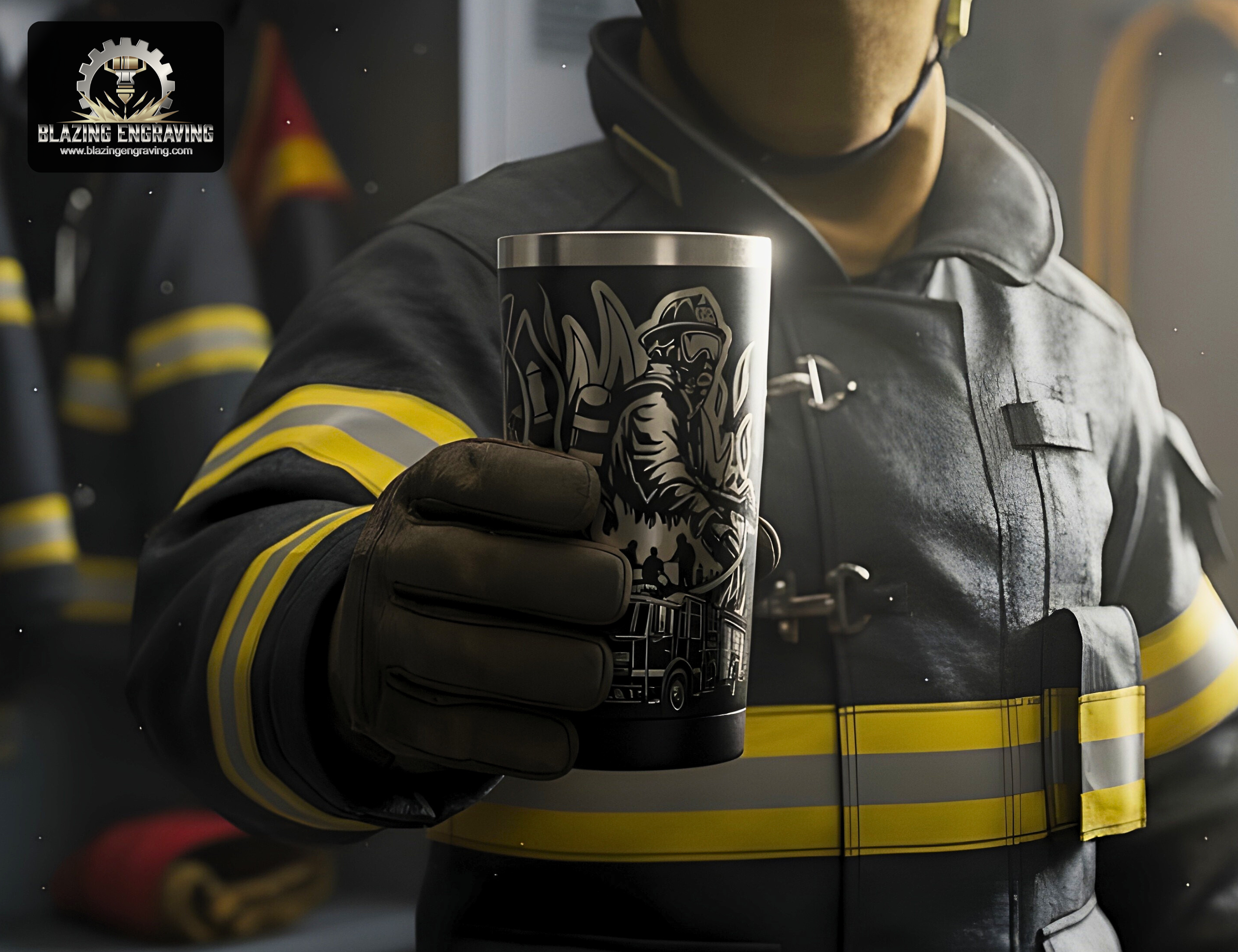 Firefighter - Stainless Steel Tumbler