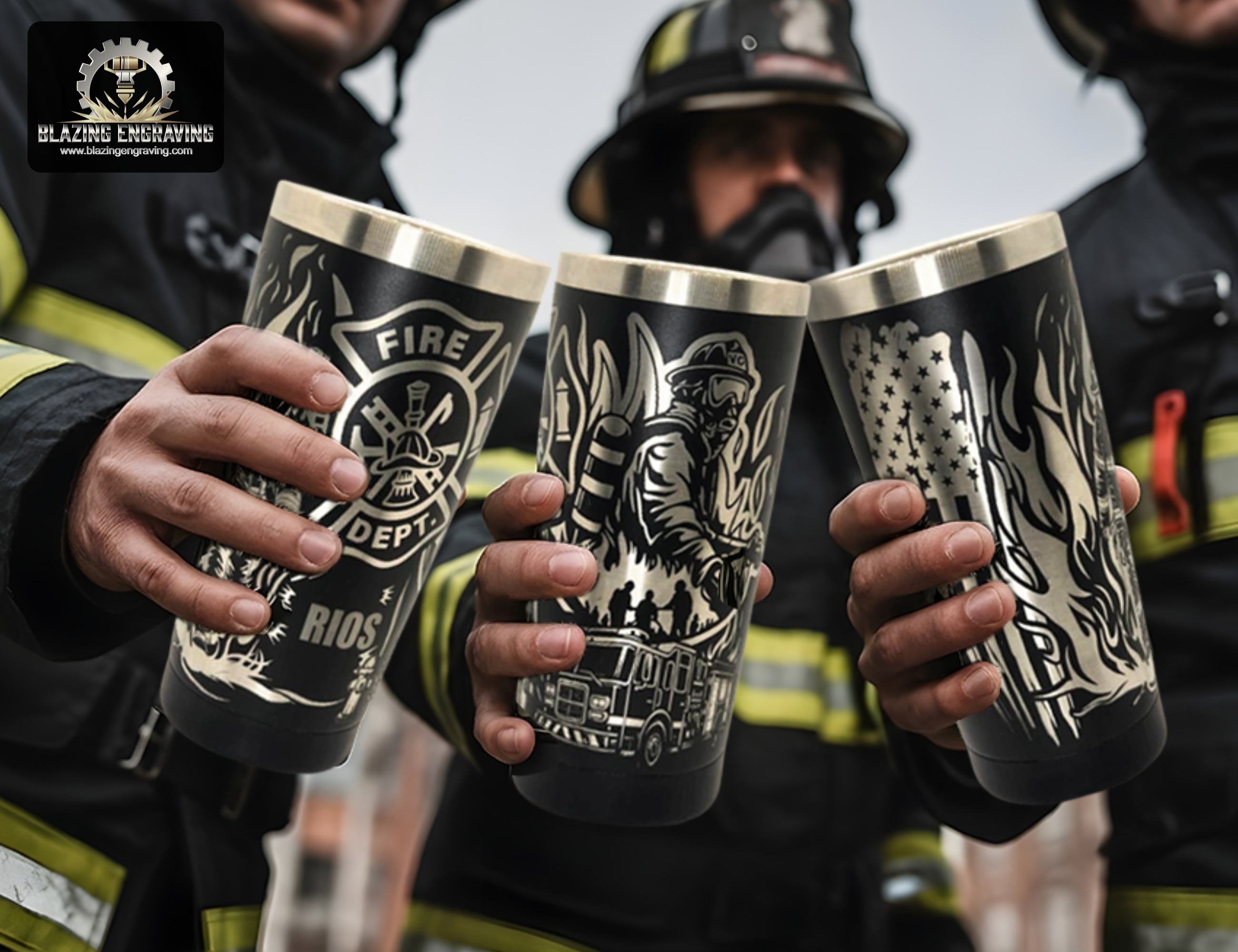 Firefighter - Stainless Steel Tumbler