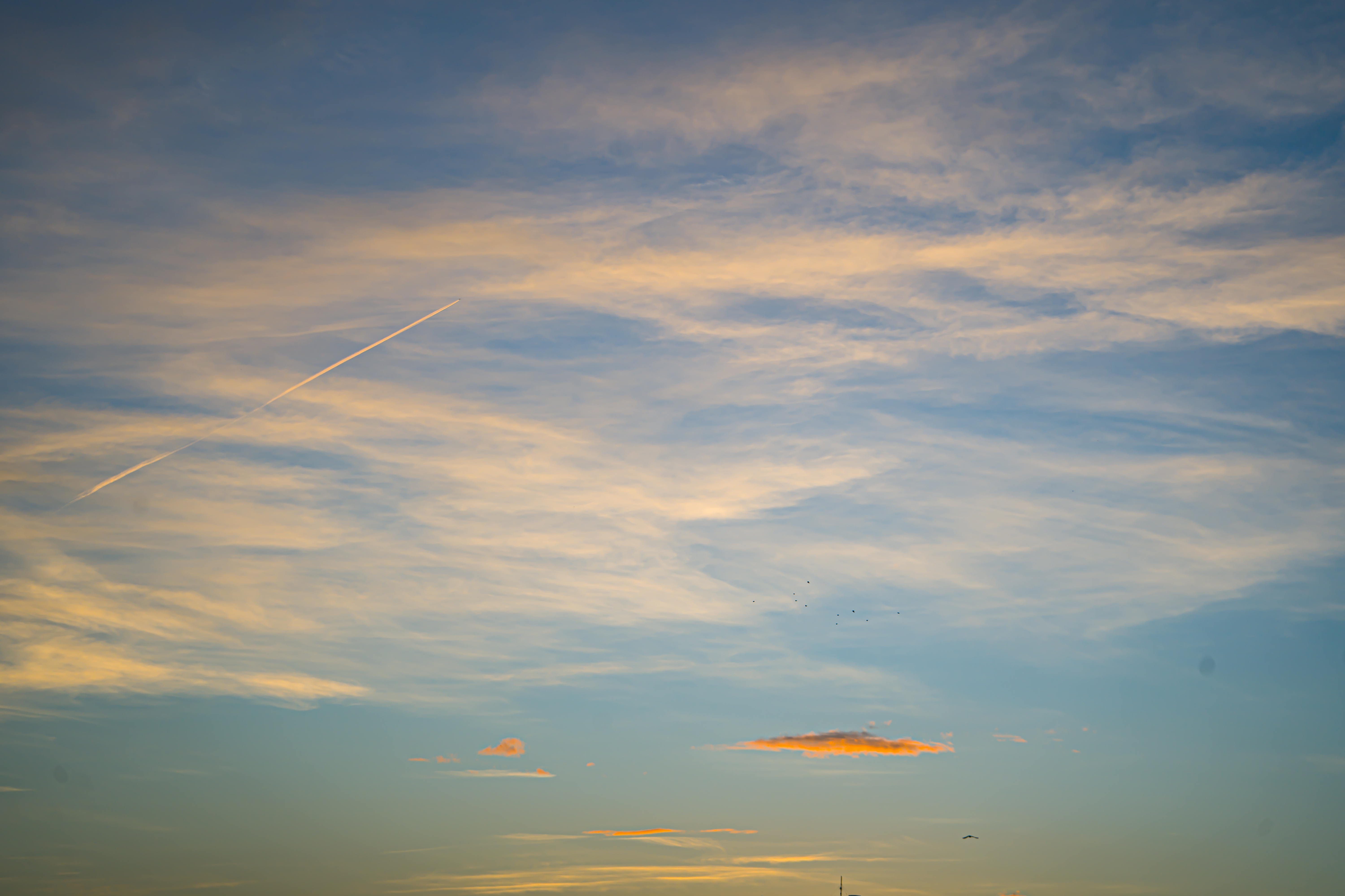 Le coucher de soleil