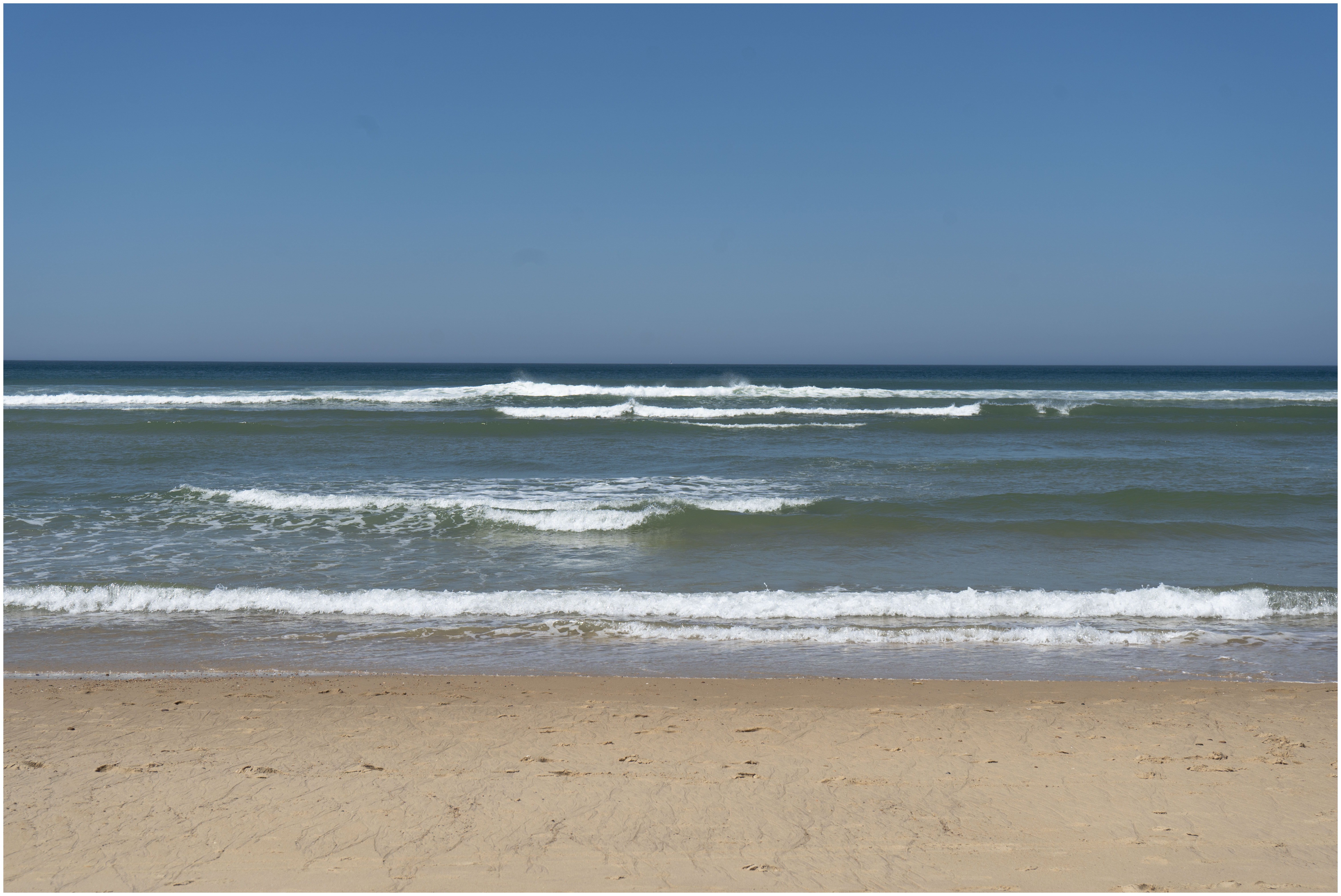 Carte postale des vagues