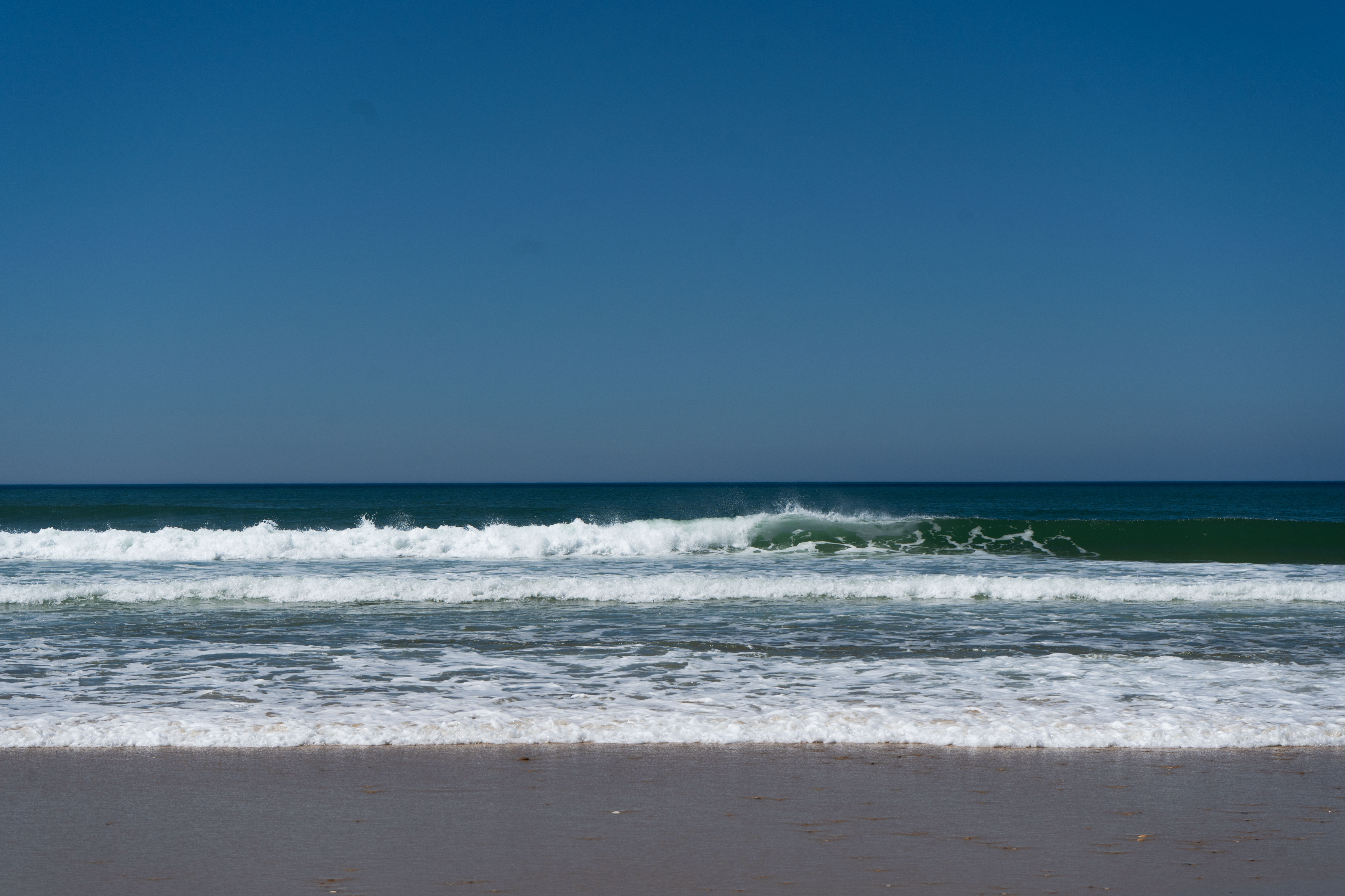 Photo des vagues de la plage de Vieux Boucau