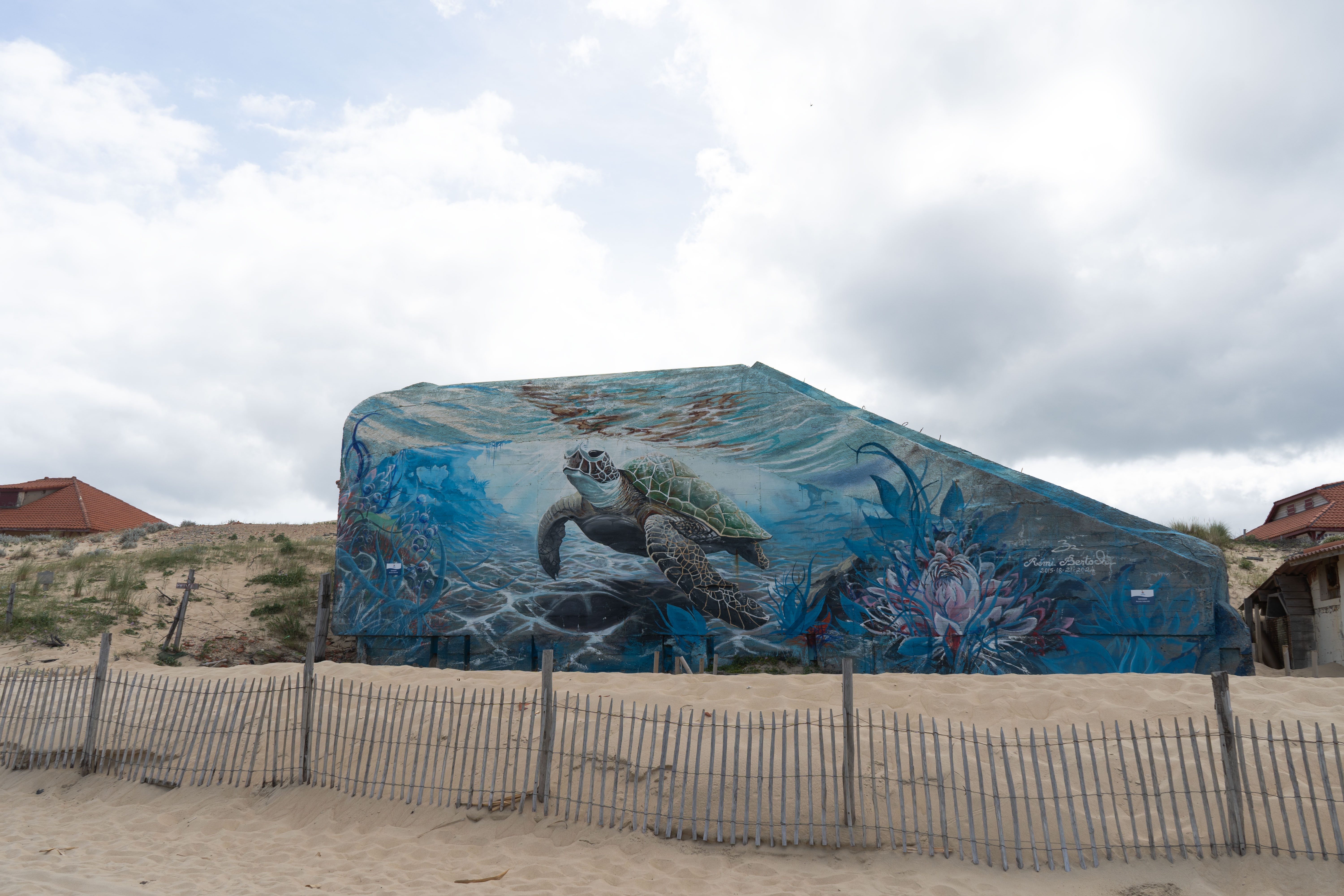 Blockhaus tortue  Vieux Boucau