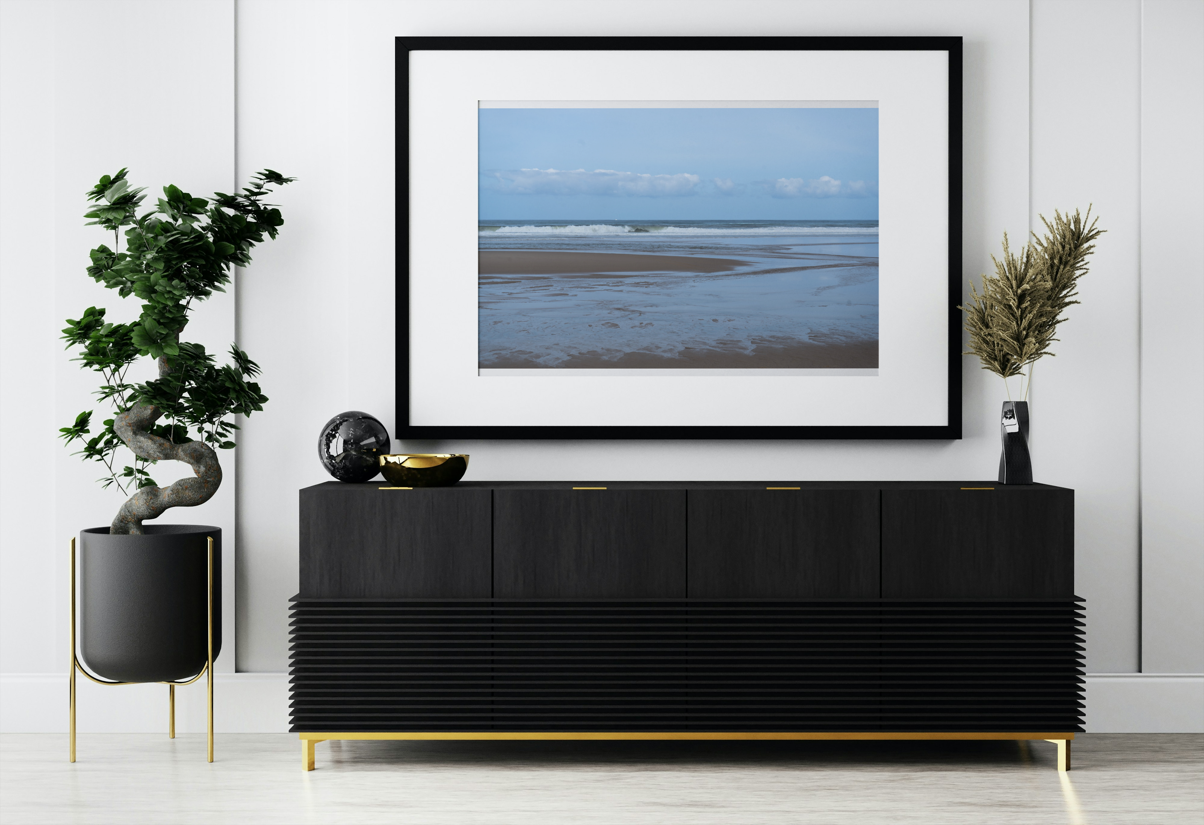 Des vagues sur la plage de Vieux Boucau
