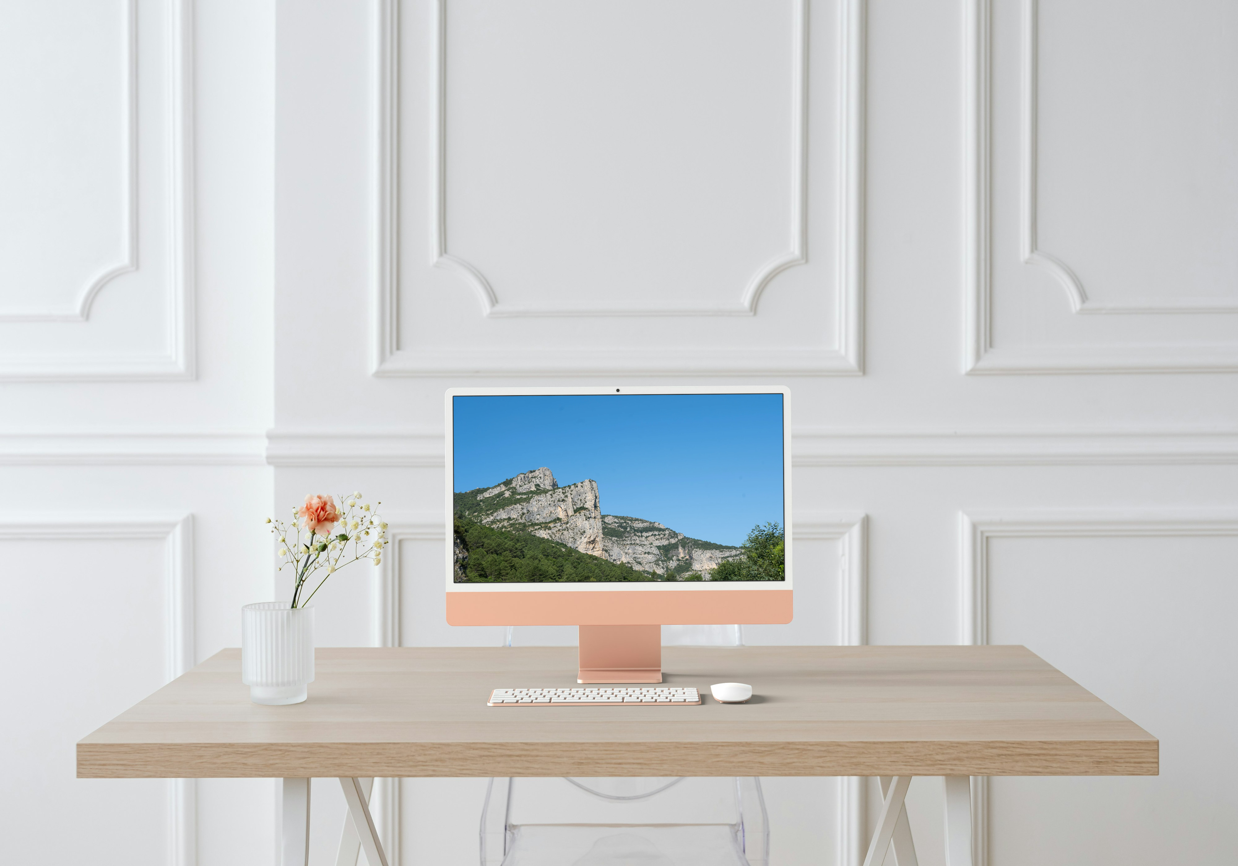 Photo autre vue des montagnes prise à Saint-Guilhem-le Désert