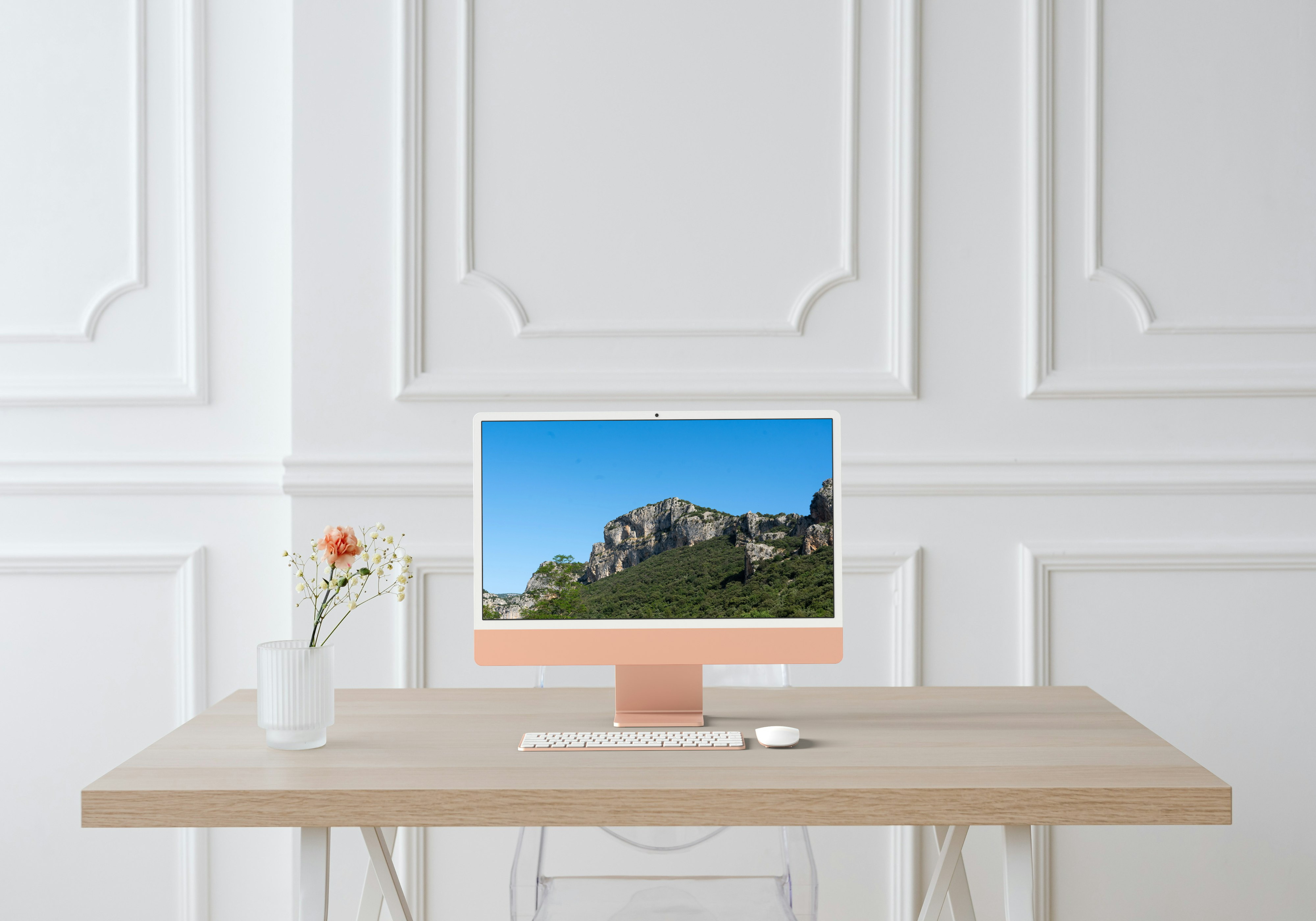 Photo montagnes prise à Saint-Guilhem-le Désert