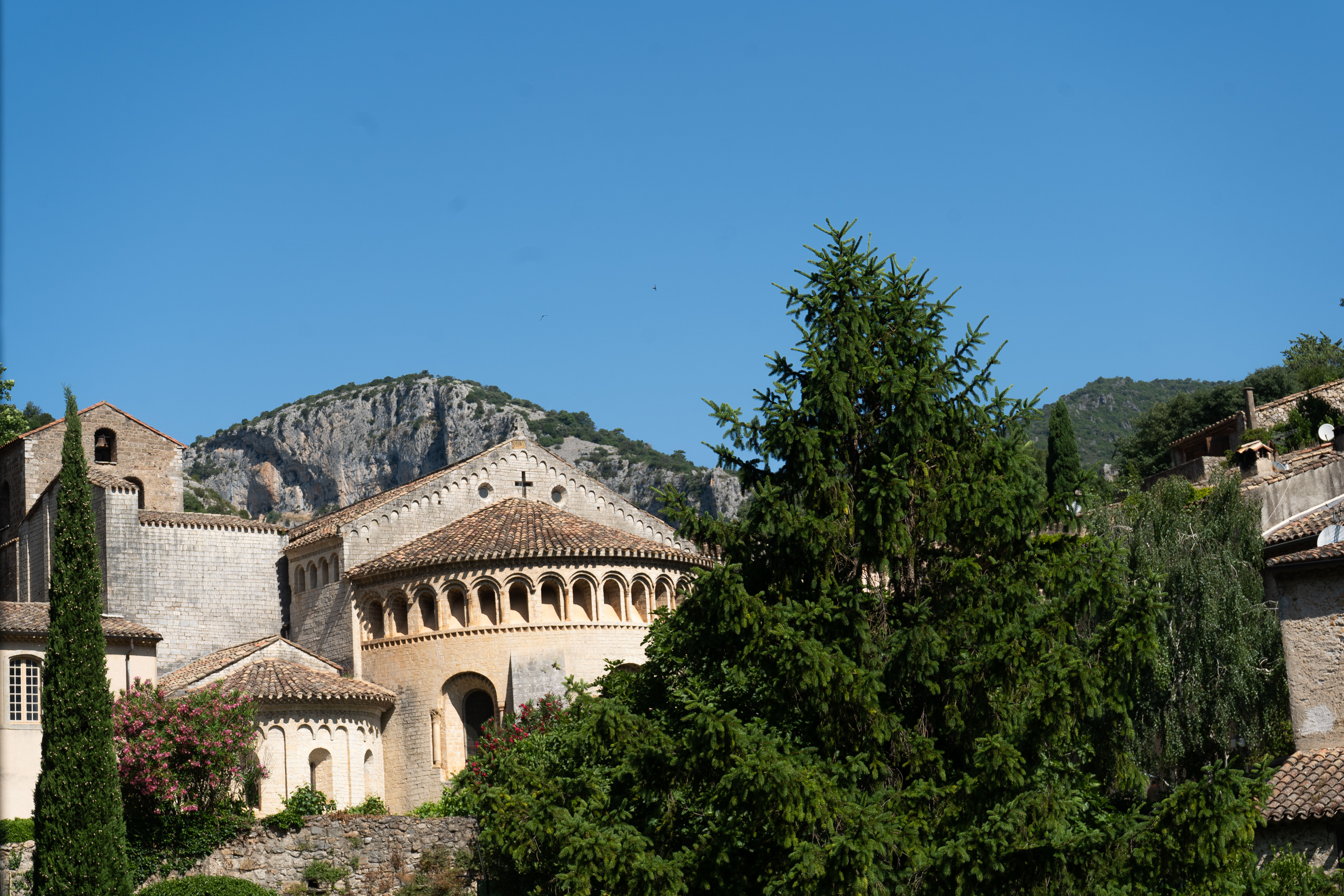 Abbaye de Gellone – Sérénité Romane au Cœur de la Nature2