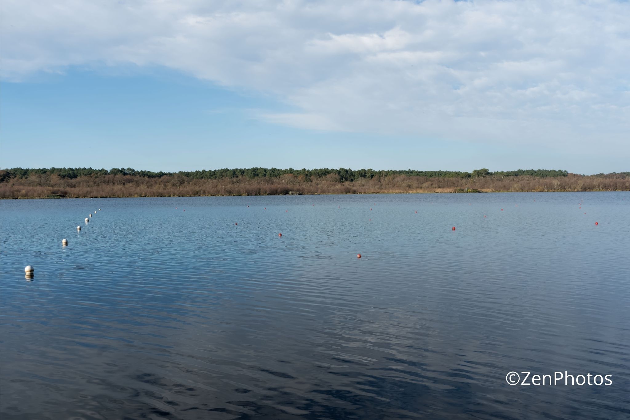 Calme et tranquillité au lac de Soustons
