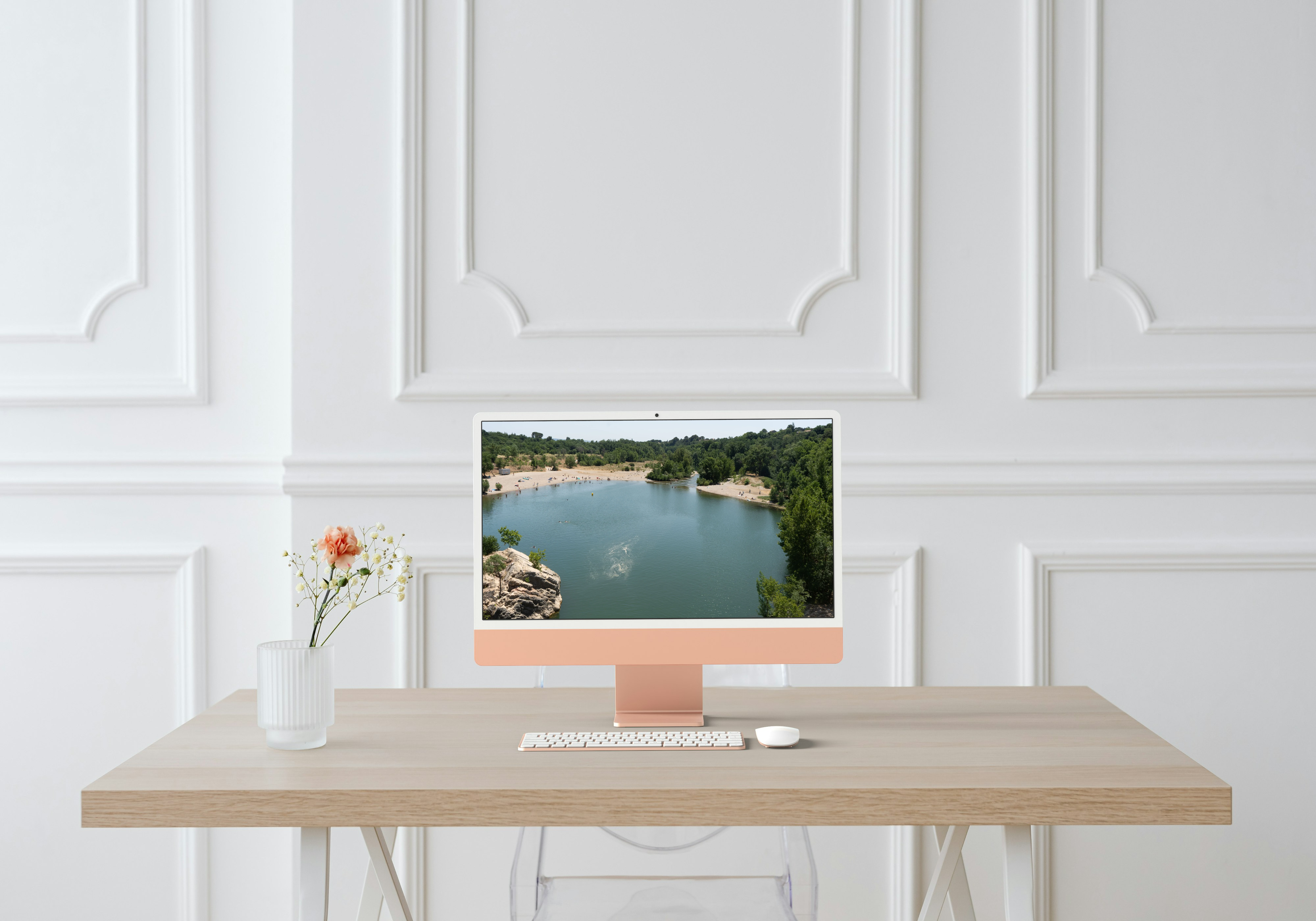 Vue aérienne de la Plage du Pont du Diable à Aniane1