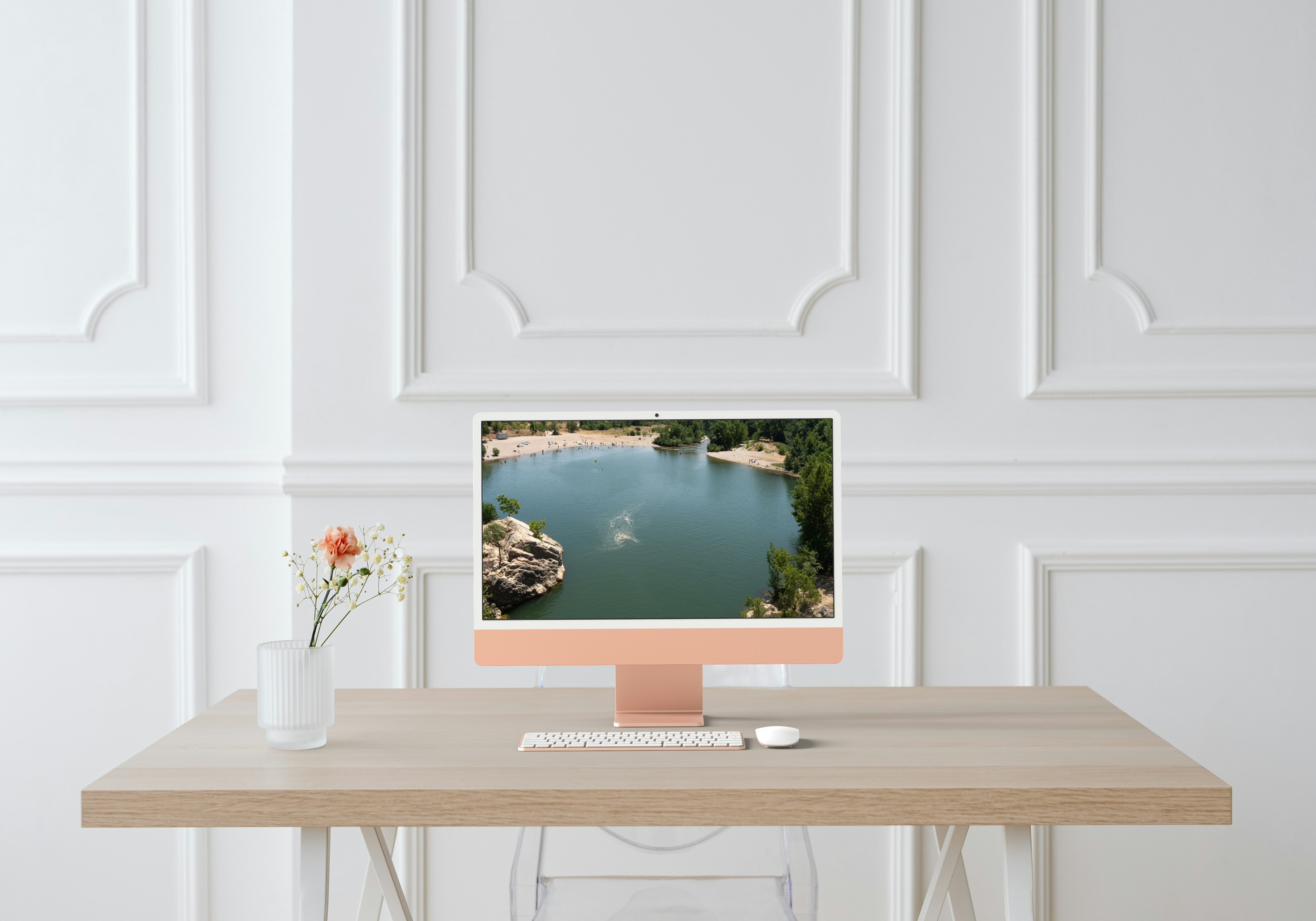 Vue aérienne de la Plage du Pont du Diable à Aniane3