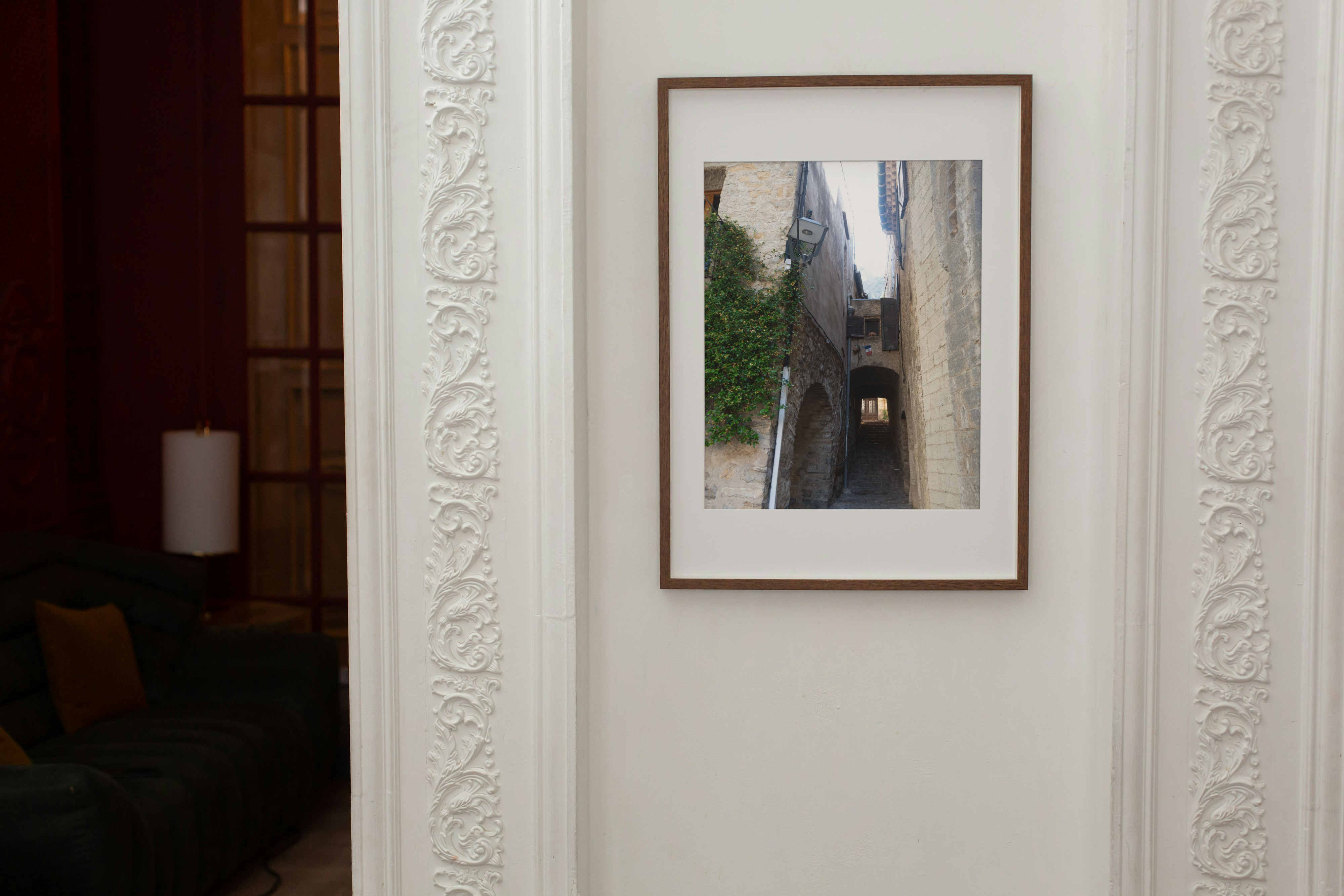 Photo d'un escalier pris à Saint-Guilhem-le Désert