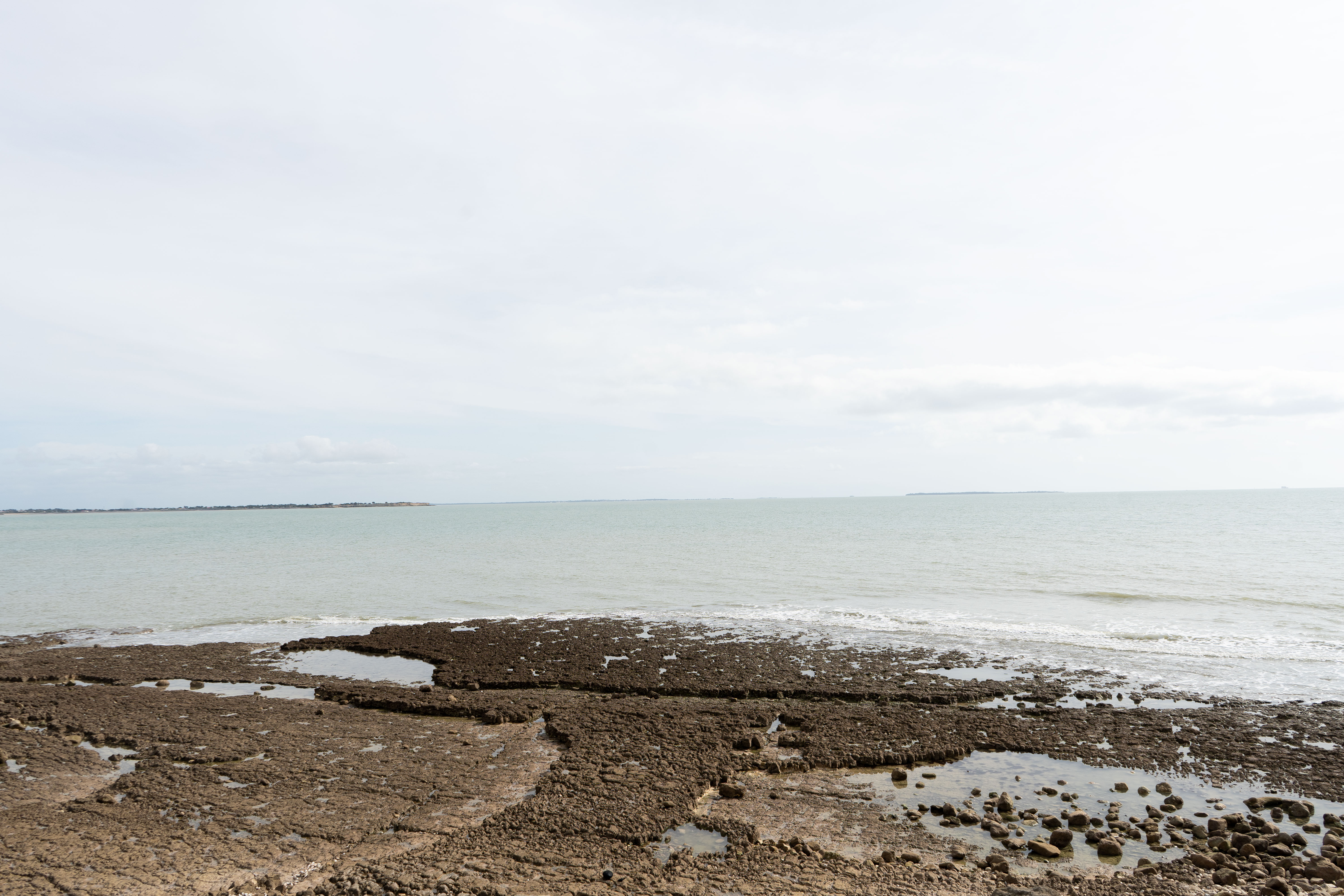 Vue sur la Plage depuis le Phare des Baleines – Île de Ré