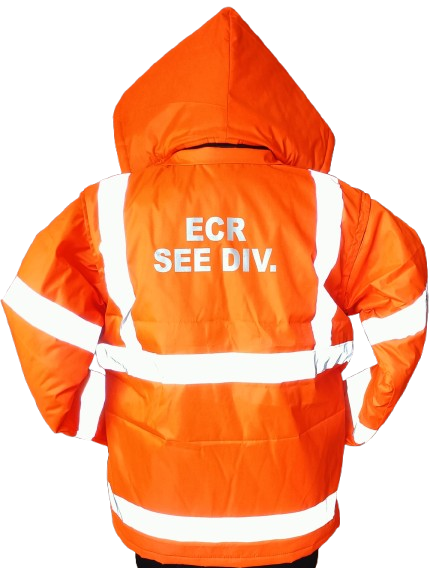 High-Visibility Winter Jacket for Indian Railway