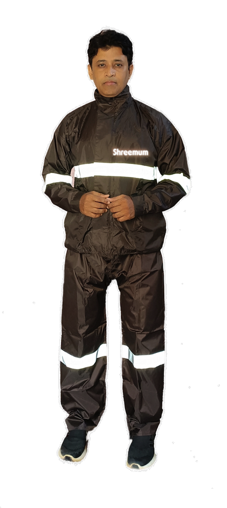 High Visibility Waterproof Rainwear for Delhi Metro Rail Corporation (DMRC) Staff