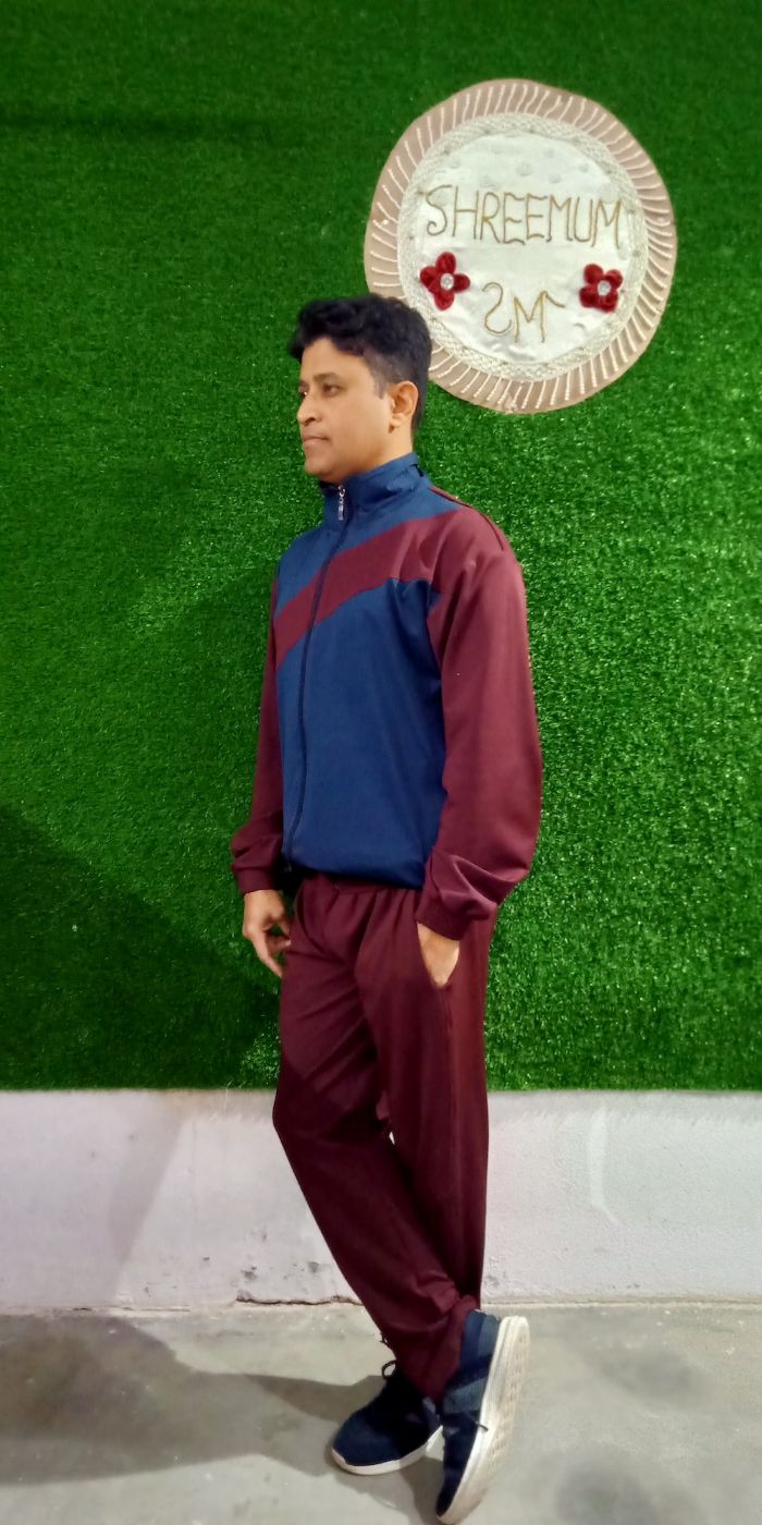 Two-tone Sports Tracksuit