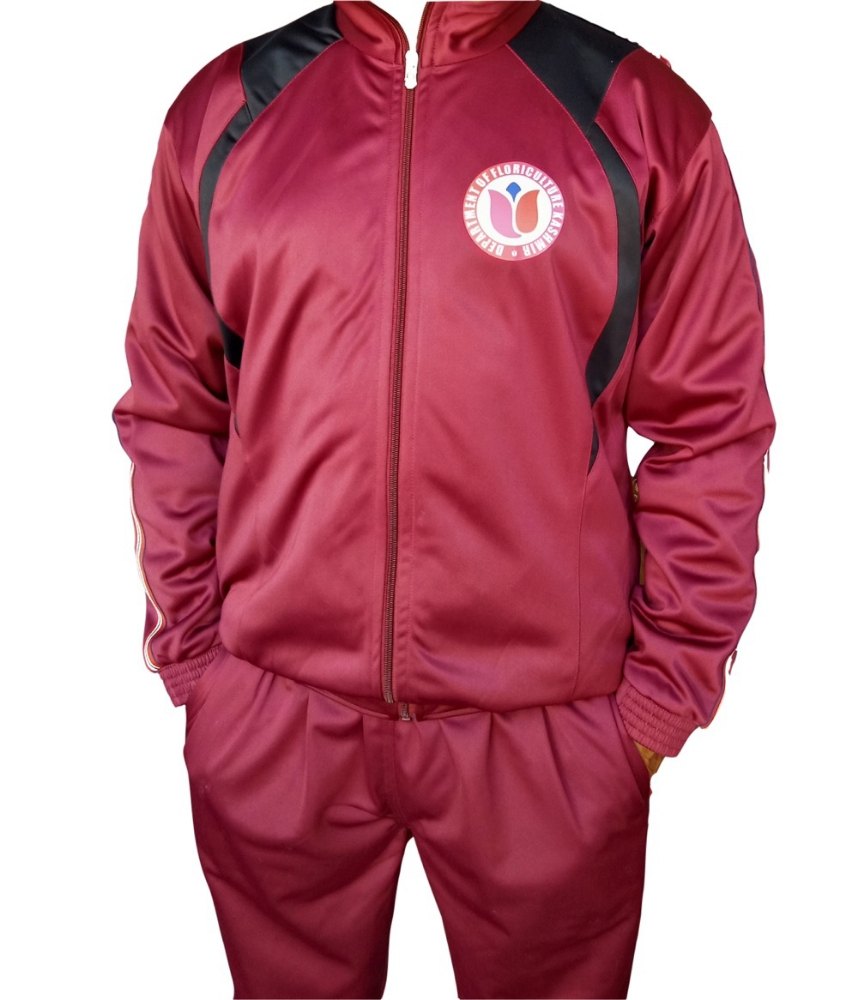 Maroon Sports Tracksuit