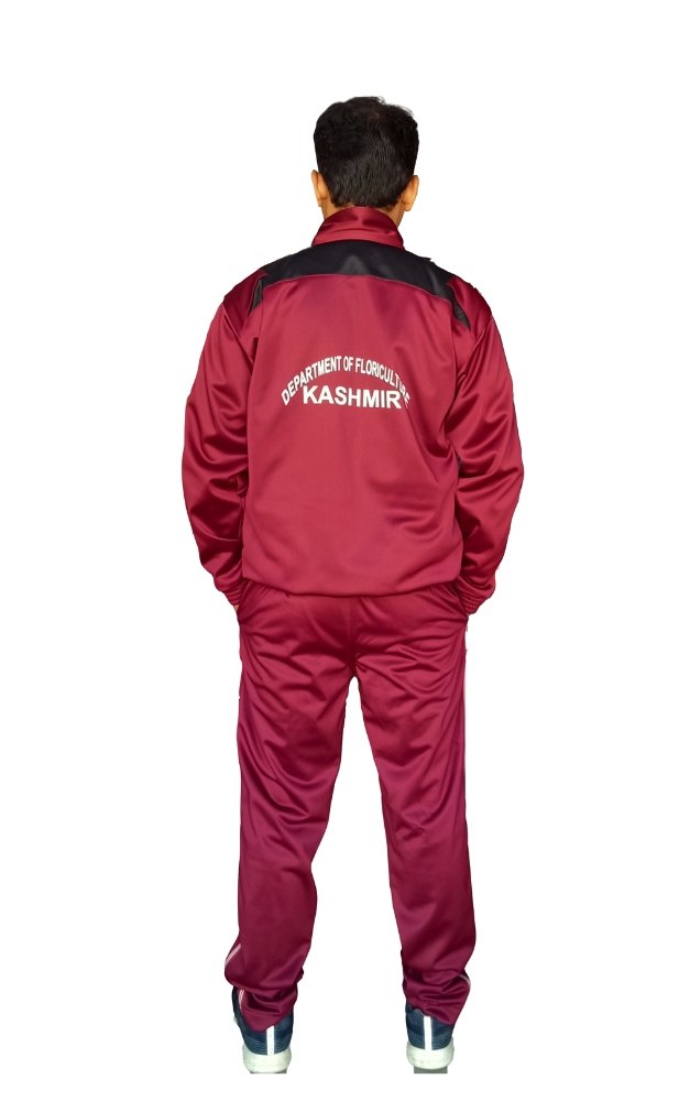 Maroon Sports Tracksuit