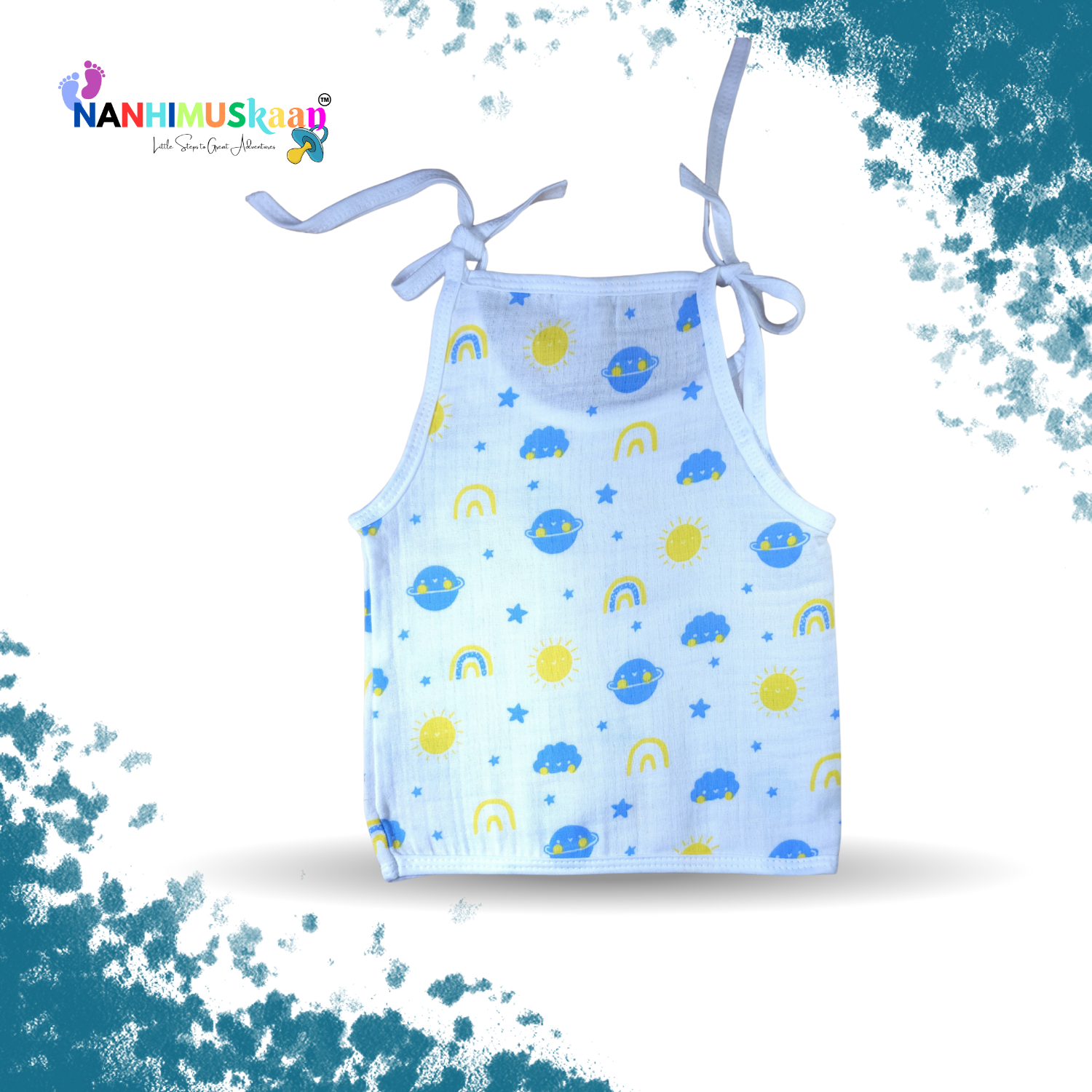 Newborn Muslin cloth Jablas set of 3