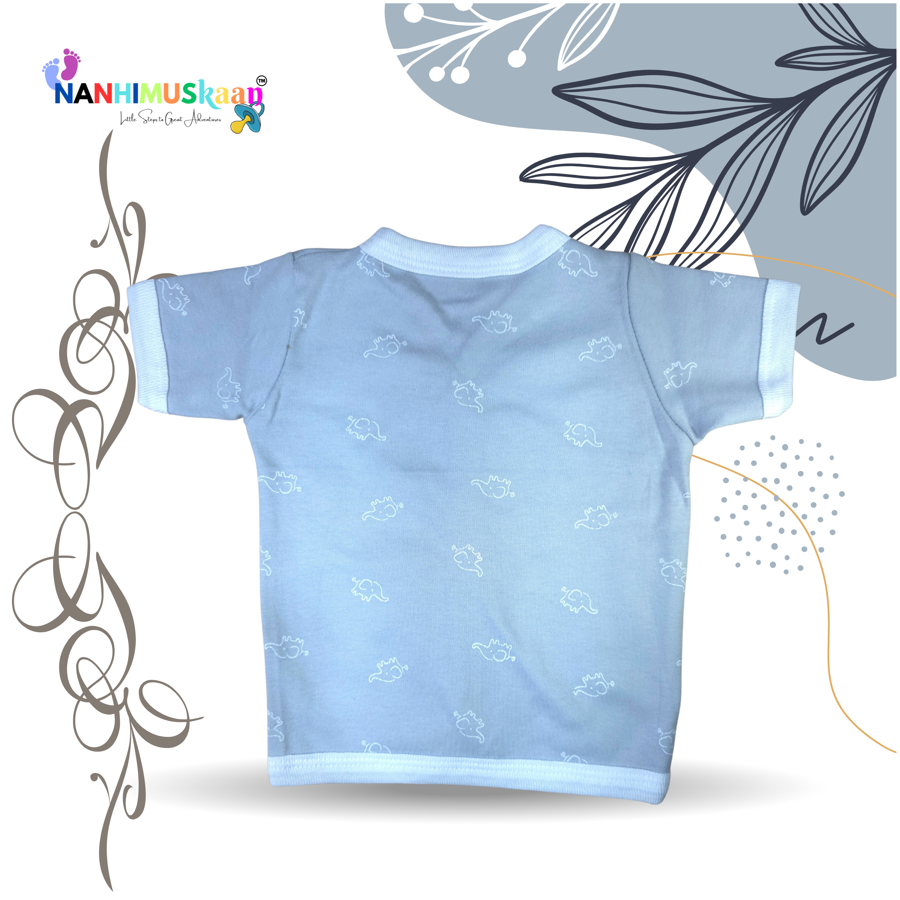 Pure Cotton half sleeve Jabalas 