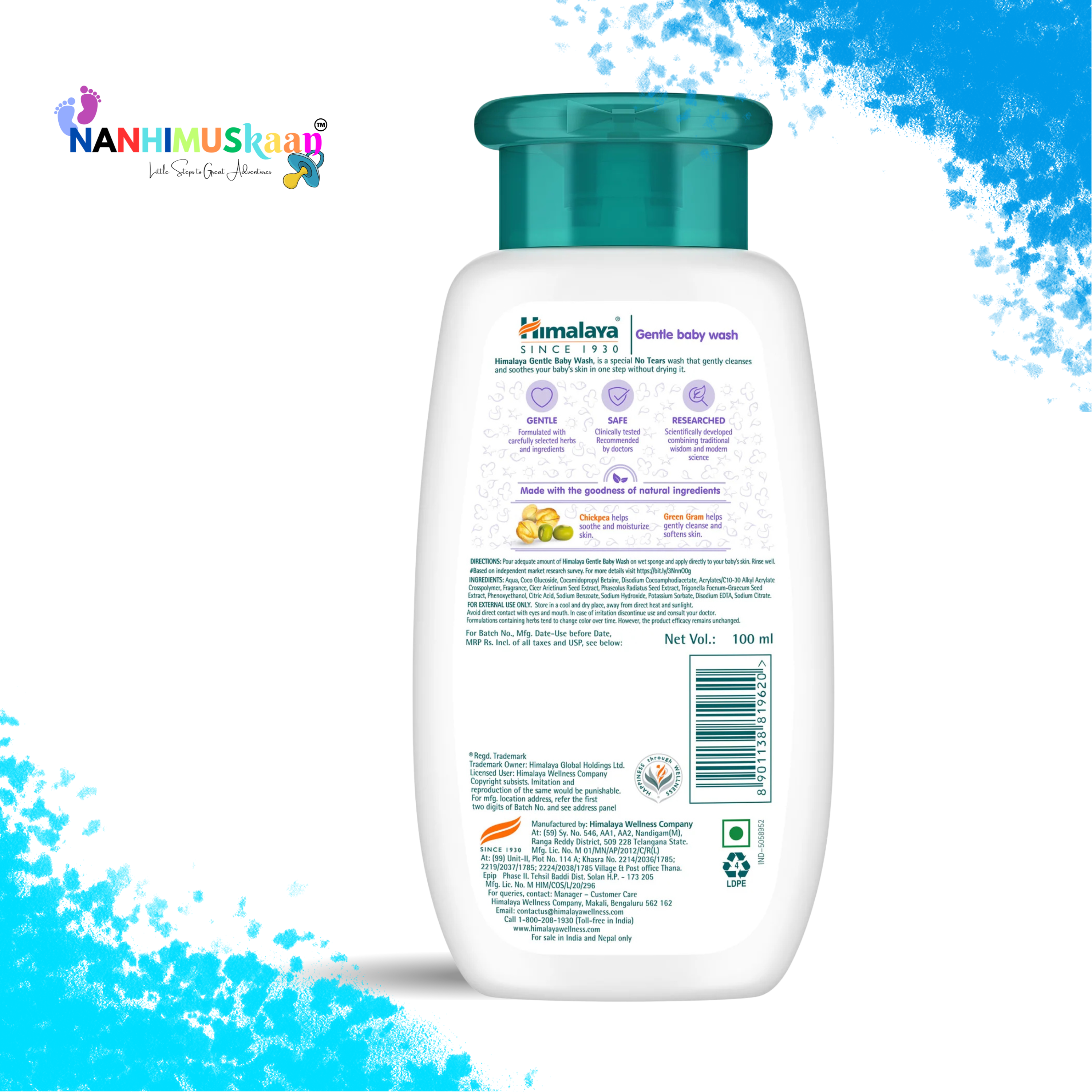 Himalaya Gentle Baby Wash