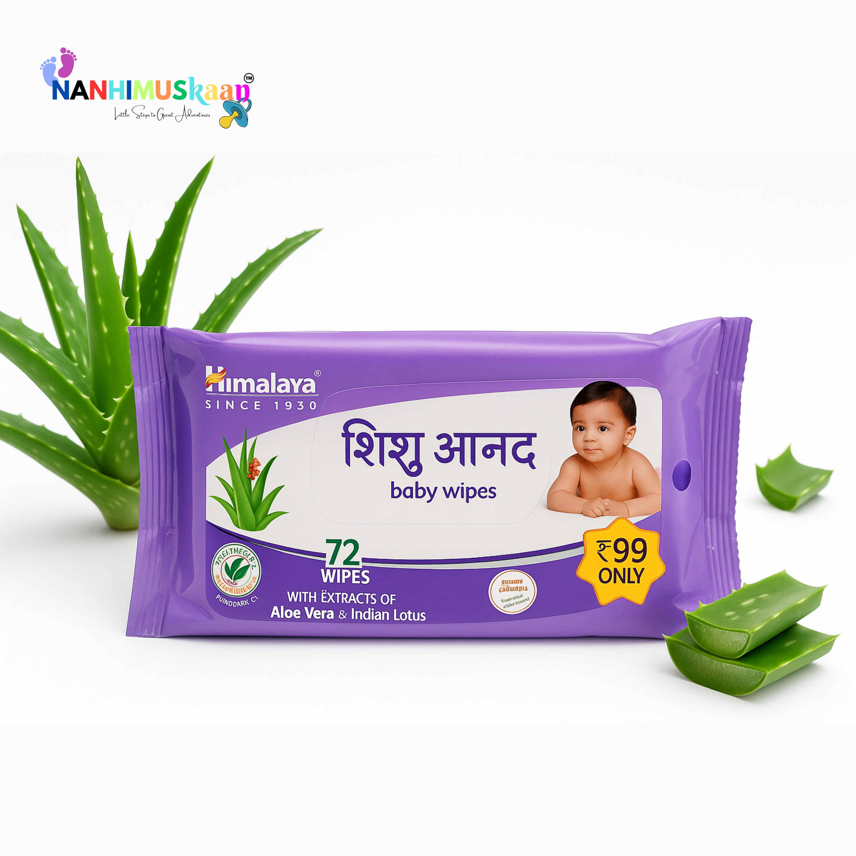 Himalaya Shishu Anand Baby Wipes