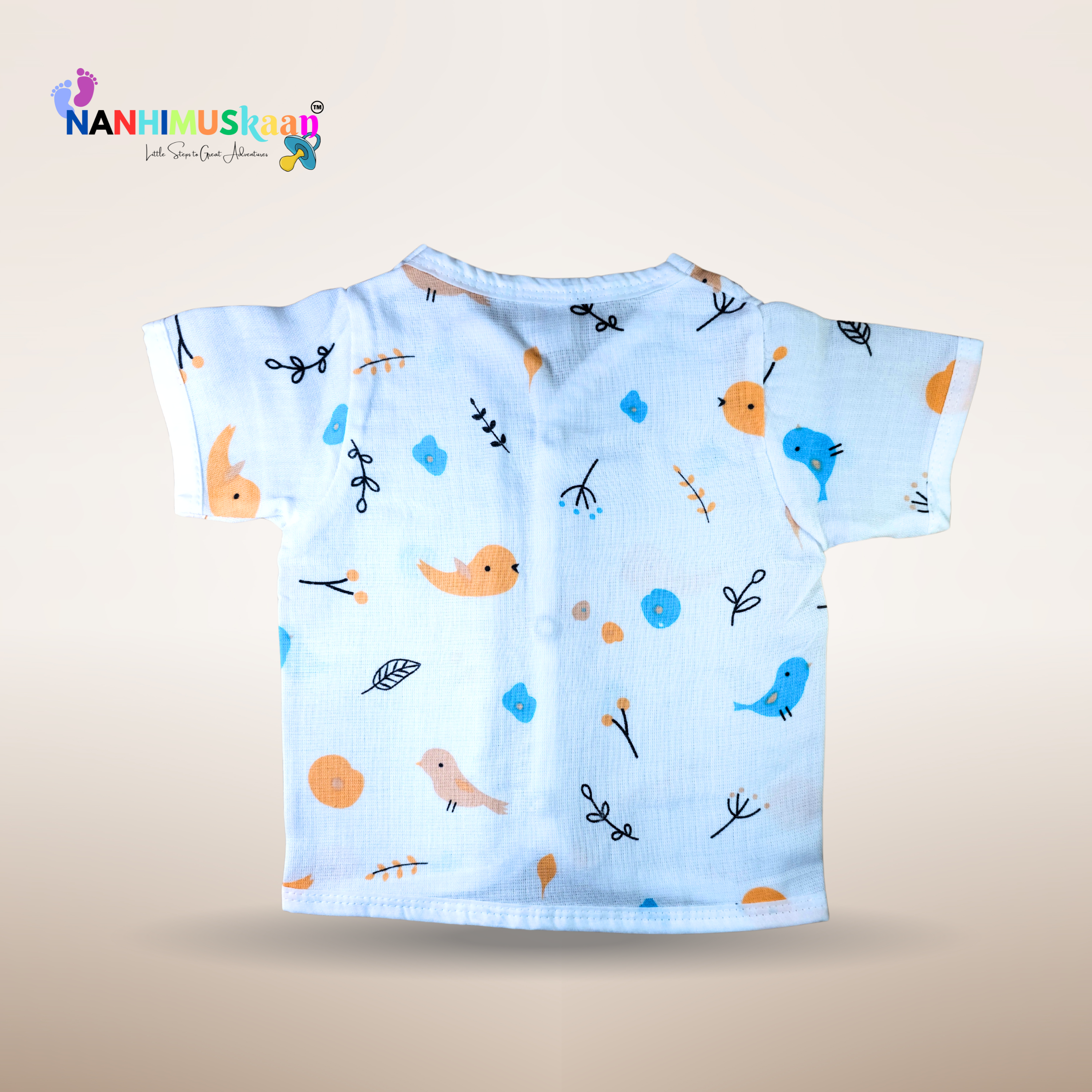 Muslin Cloth Half Sleeve Jabalas