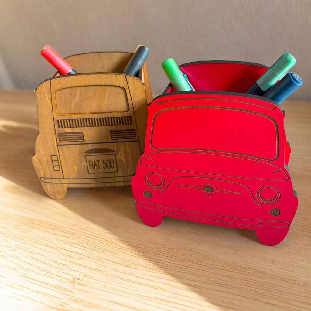 Pot à crayons Fiat 500
