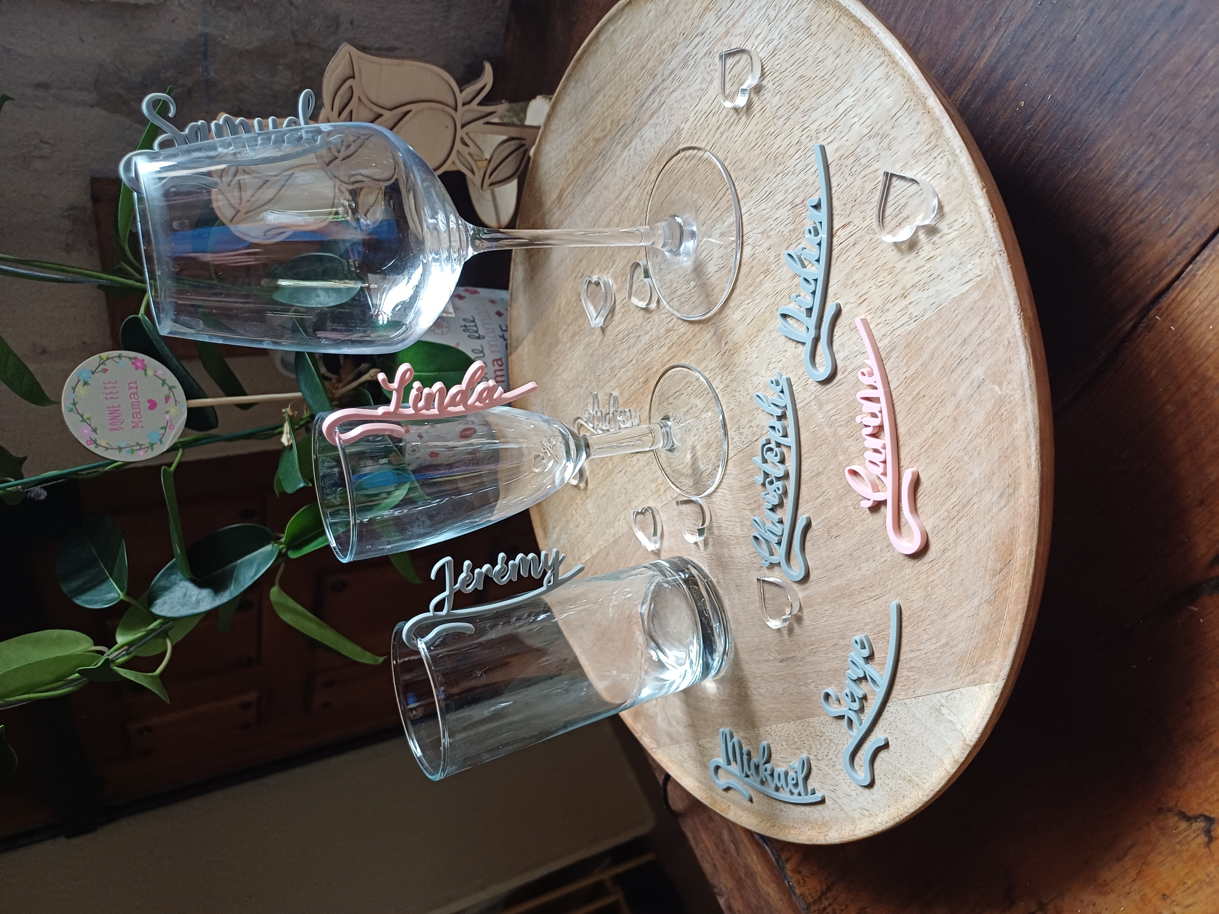 Fichier de découpe - Marques verres invités