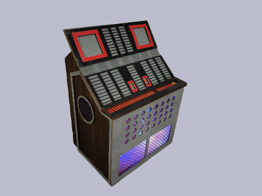 Tirelire en forme de jukebox