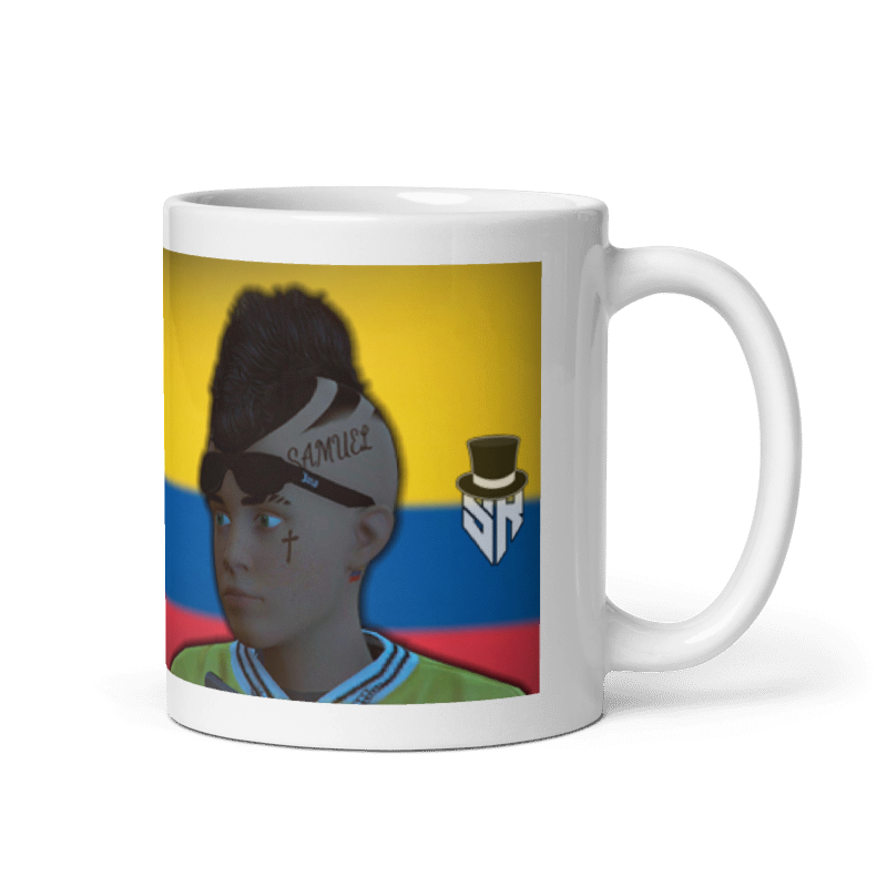 TAZA SAMU Y SANTI