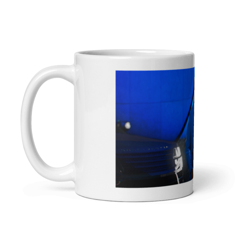 TAZA PELUCHE TRAJE AZUL